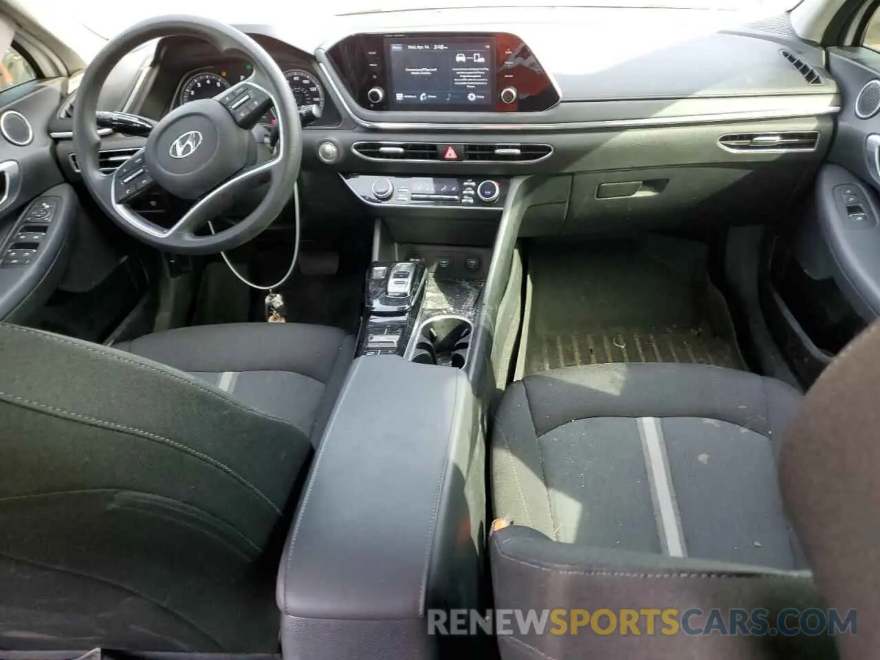 8 fotografías del automóvil dañado 5NPEL4JA4LH044621 HYUNDAI SONATA 2020