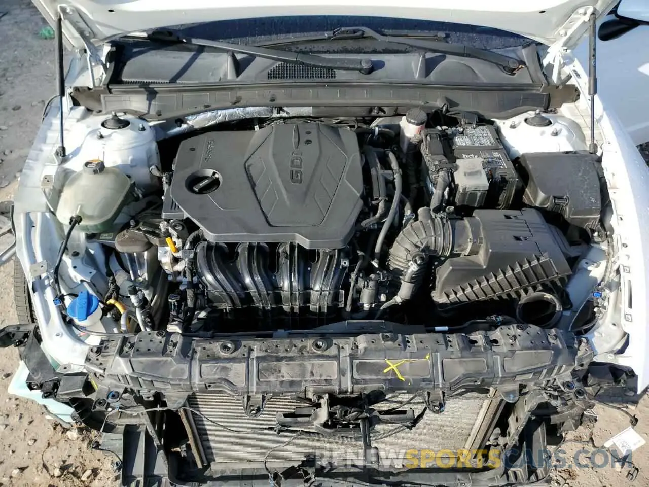 11 fotografías del automóvil dañado 5NPEL4JA4LH056395 HYUNDAI SONATA 2020
