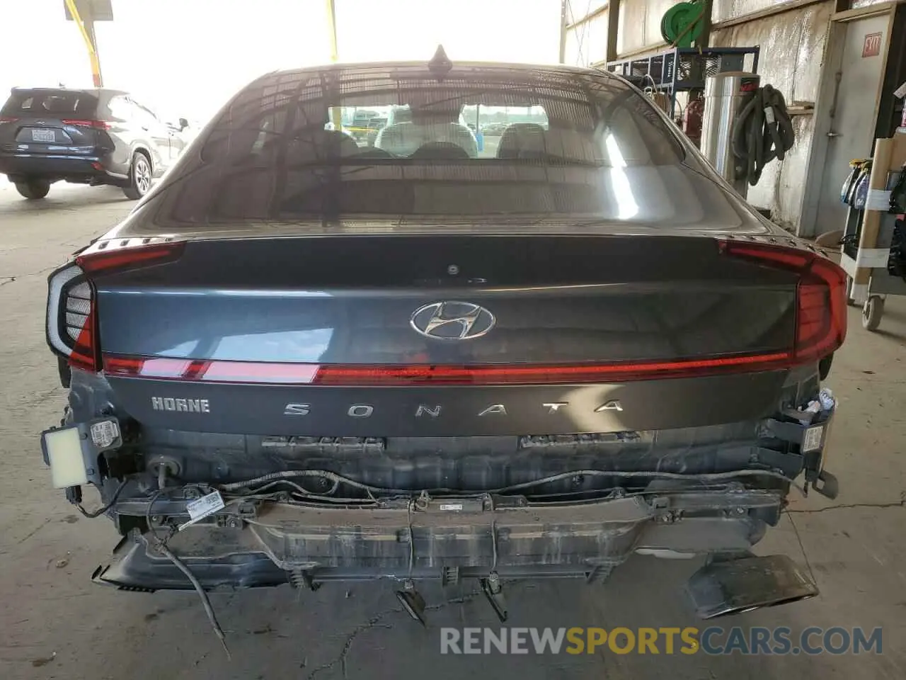 6 fotografías del automóvil dañado 5NPEL4JA4LH057627 HYUNDAI SONATA 2020