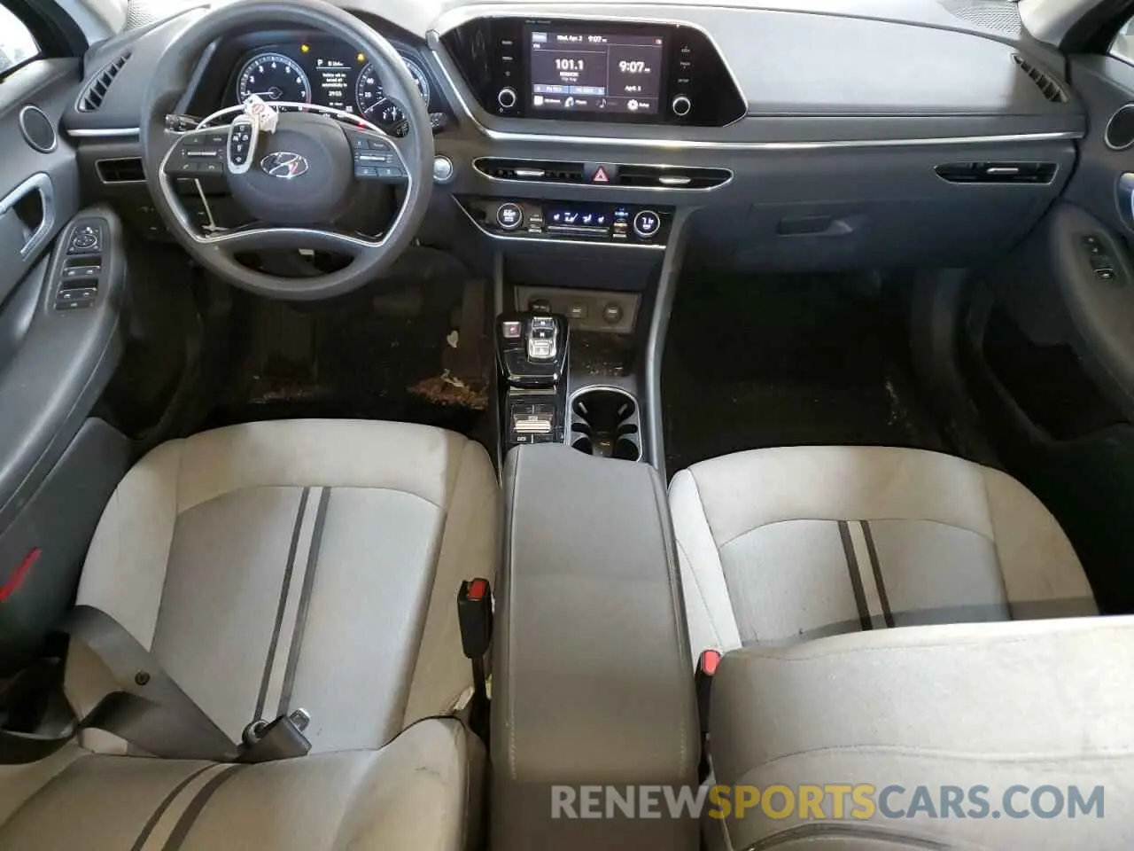 8 fotografías del automóvil dañado 5NPEL4JA4LH057627 HYUNDAI SONATA 2020