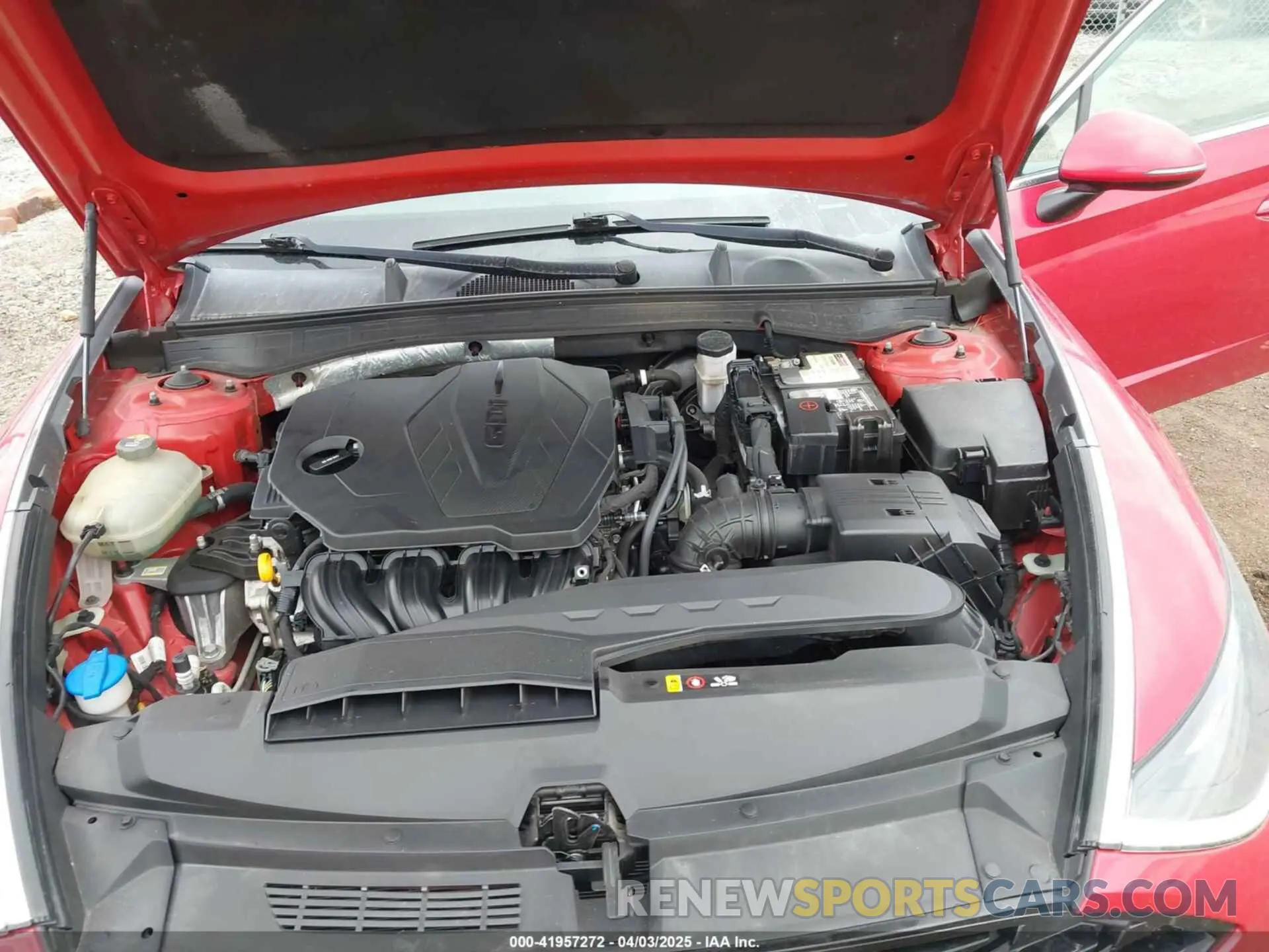 10 fotografías del automóvil dañado 5NPEL4JA4LH057711 HYUNDAI SONATA 2020