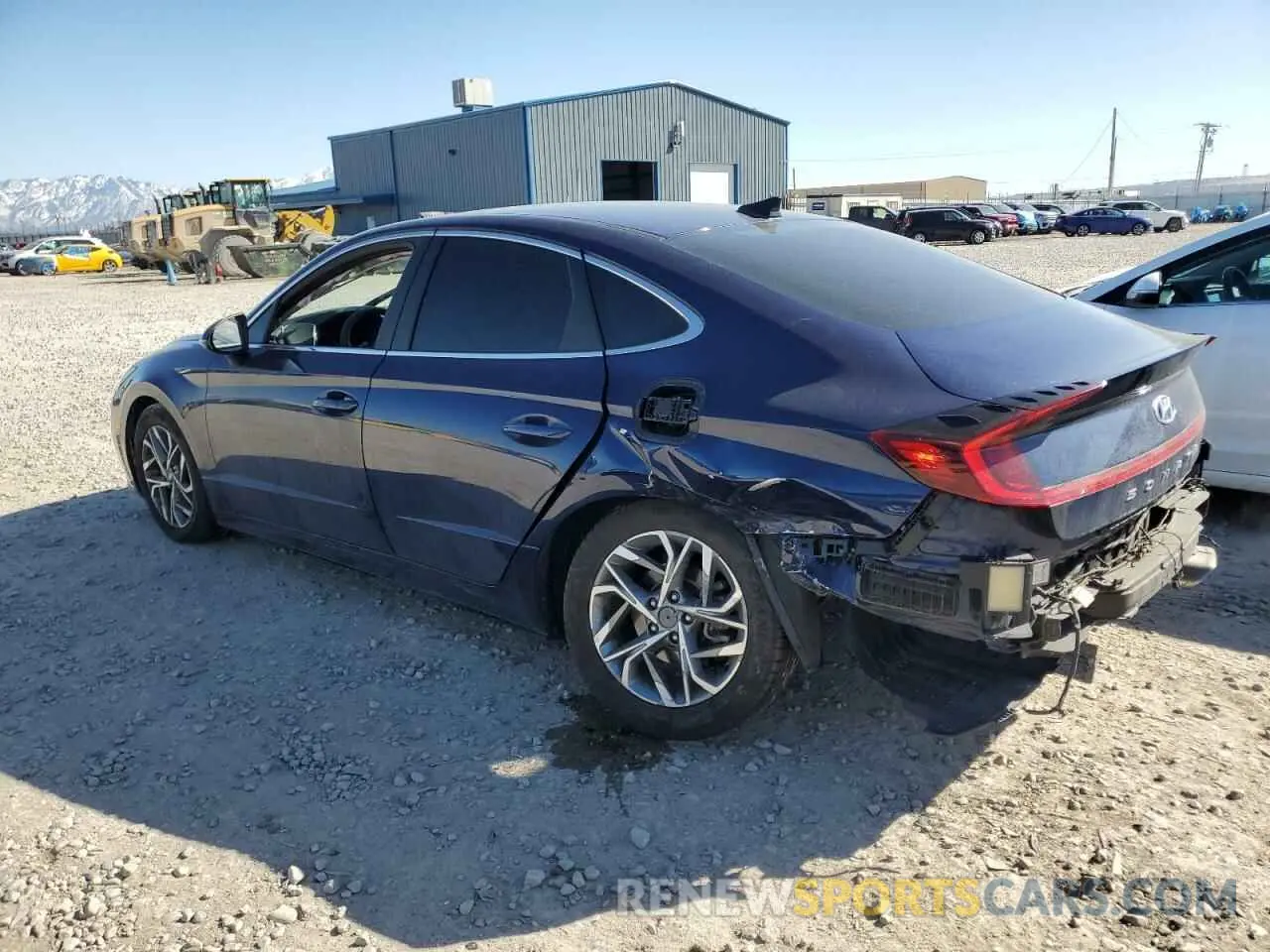 2 fotografías del automóvil dañado 5NPEL4JA5LH043865 HYUNDAI SONATA 2020