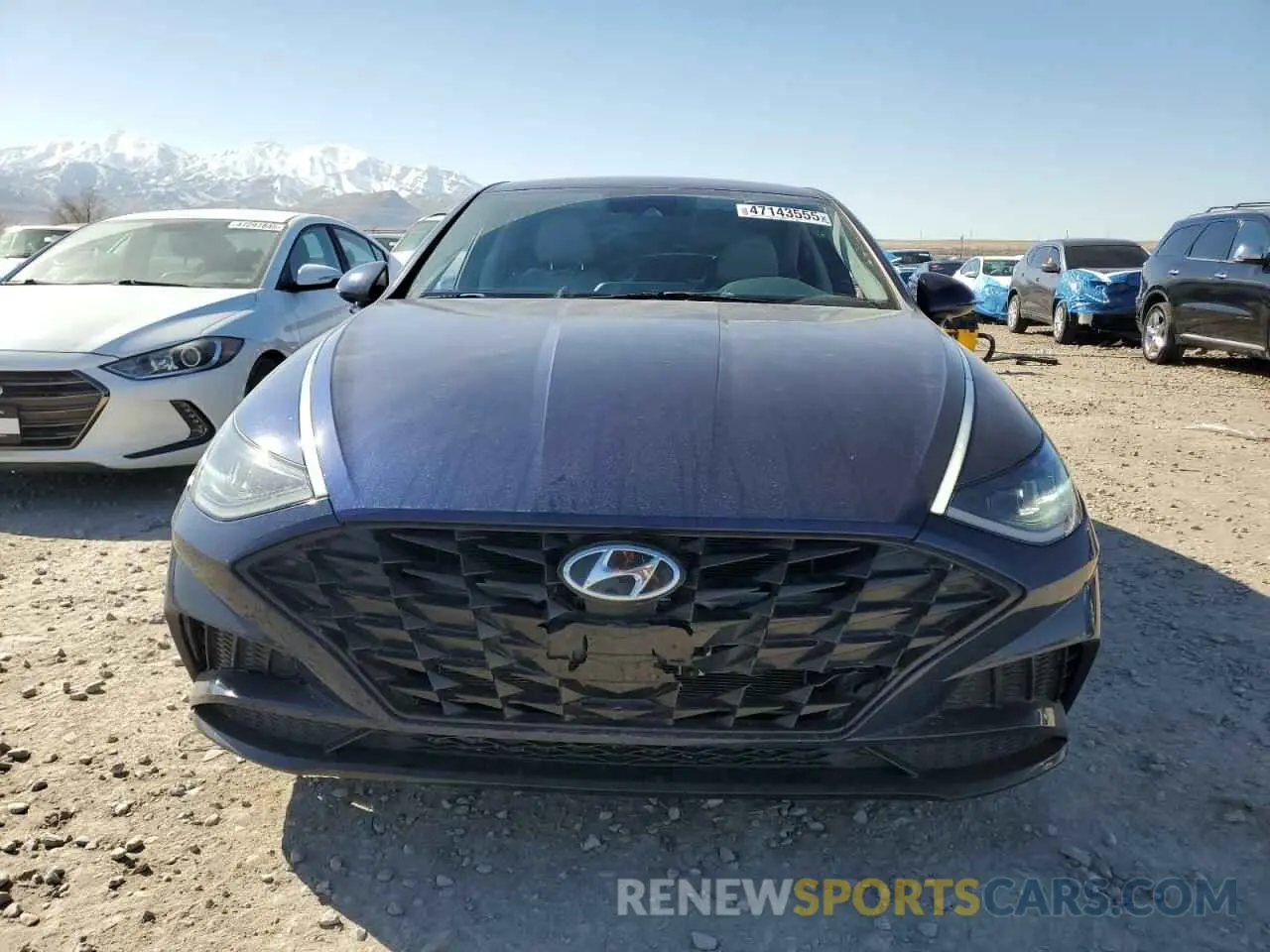 5 fotografías del automóvil dañado 5NPEL4JA5LH043865 HYUNDAI SONATA 2020