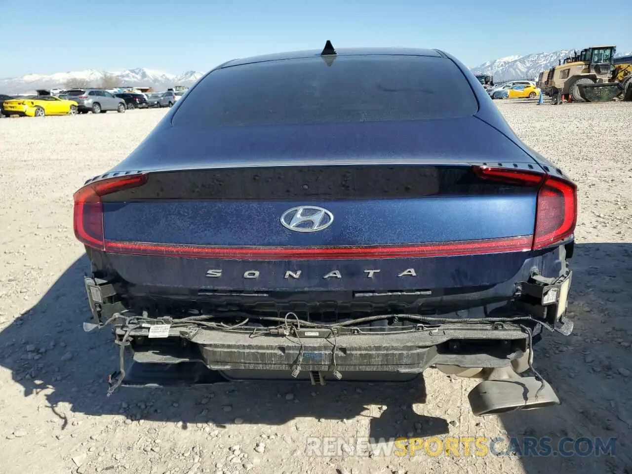 6 fotografías del automóvil dañado 5NPEL4JA5LH043865 HYUNDAI SONATA 2020
