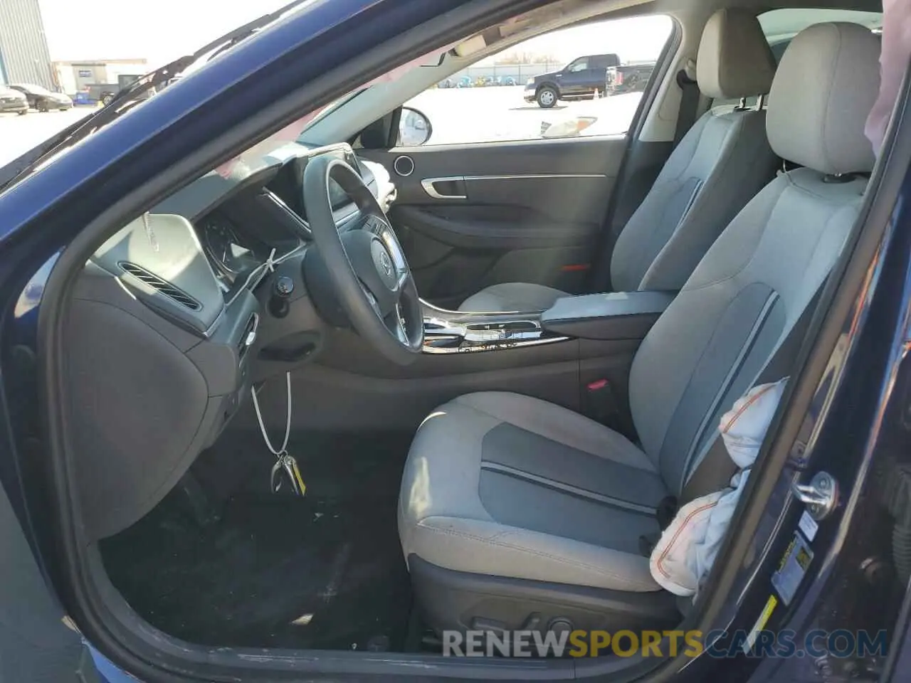 7 fotografías del automóvil dañado 5NPEL4JA5LH043865 HYUNDAI SONATA 2020