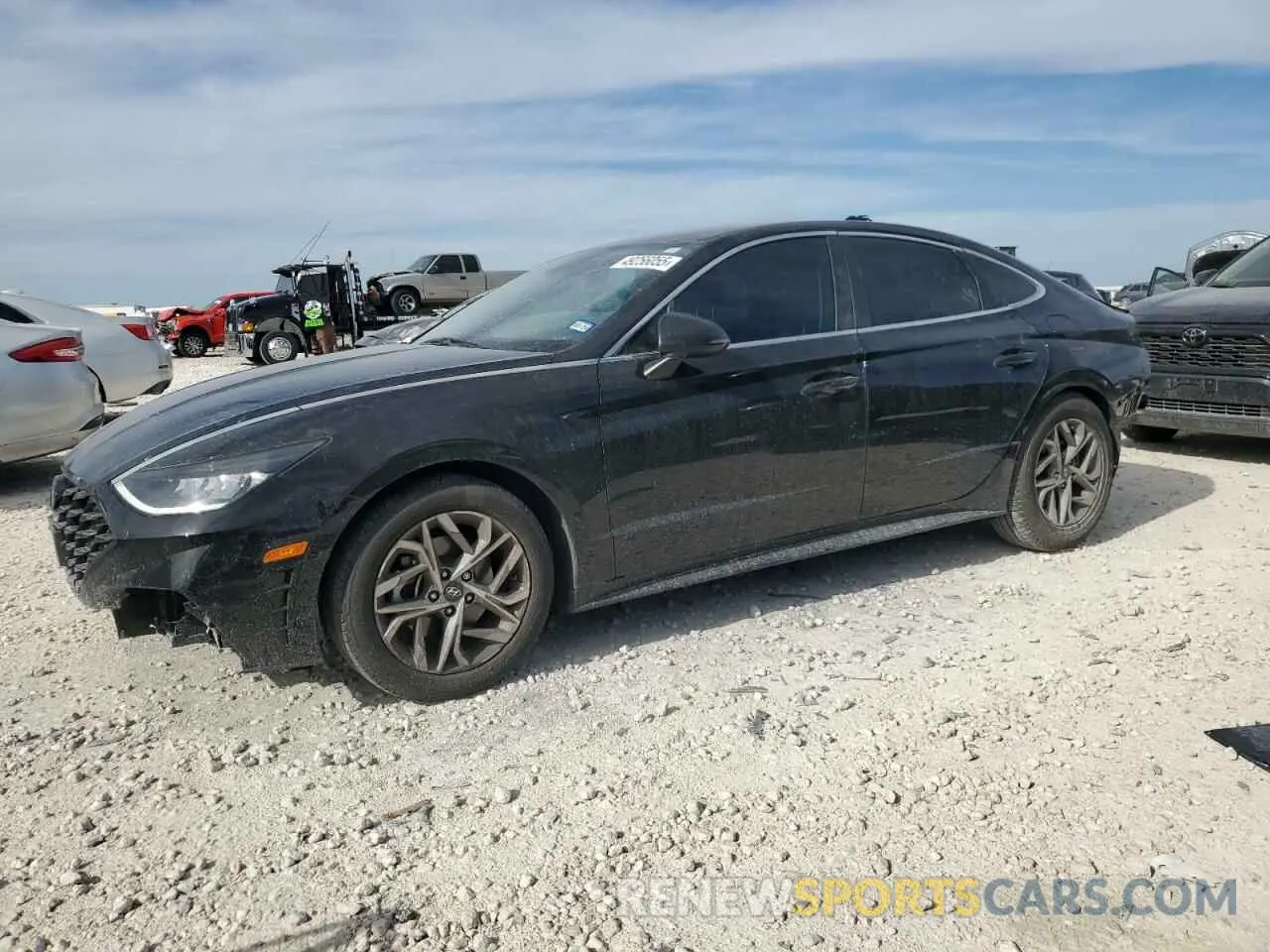 1 fotografías del automóvil dañado 5NPEL4JA5LH052565 HYUNDAI SONATA 2020