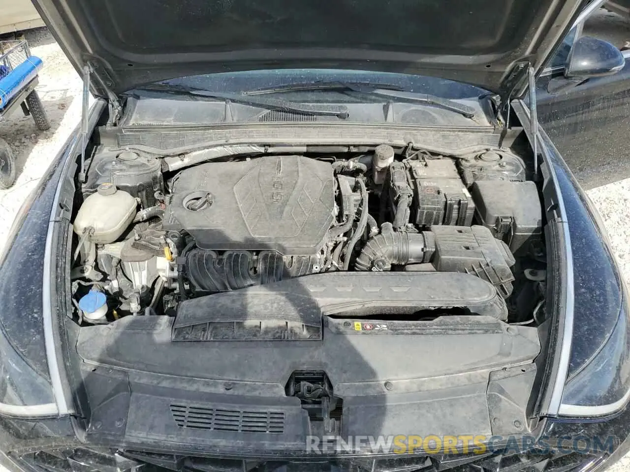 11 fotografías del automóvil dañado 5NPEL4JA5LH052565 HYUNDAI SONATA 2020
