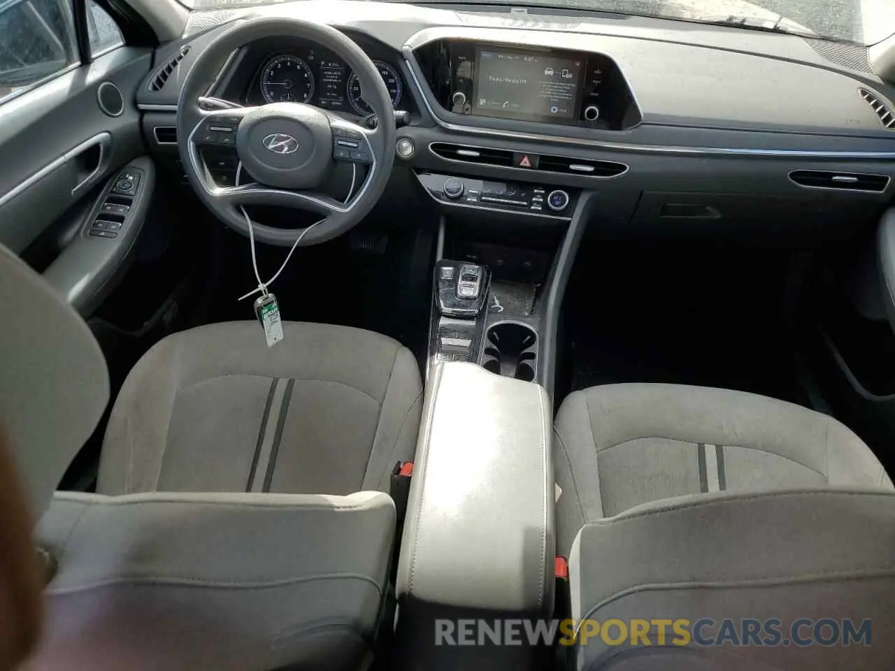 8 fotografías del automóvil dañado 5NPEL4JA5LH052565 HYUNDAI SONATA 2020