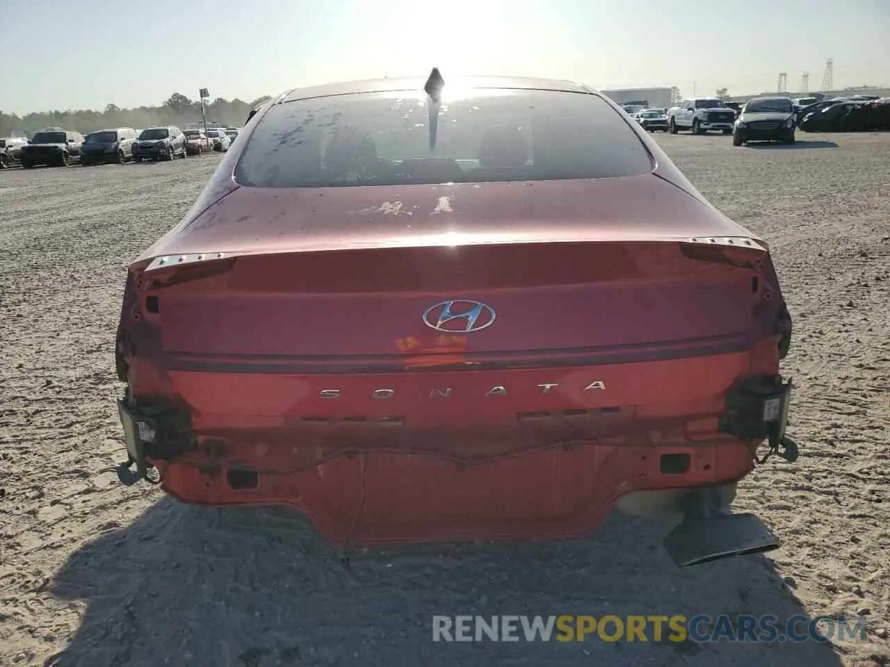 6 fotografías del automóvil dañado 5NPEL4JA7LH010771 HYUNDAI SONATA 2020