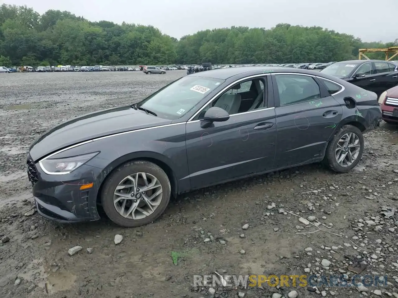 1 fotografías del automóvil dañado 5NPEL4JA7LH046296 HYUNDAI SONATA 2020