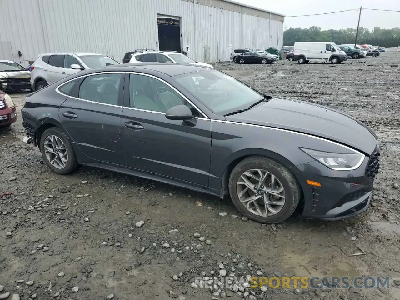 4 fotografías del automóvil dañado 5NPEL4JA7LH046296 HYUNDAI SONATA 2020