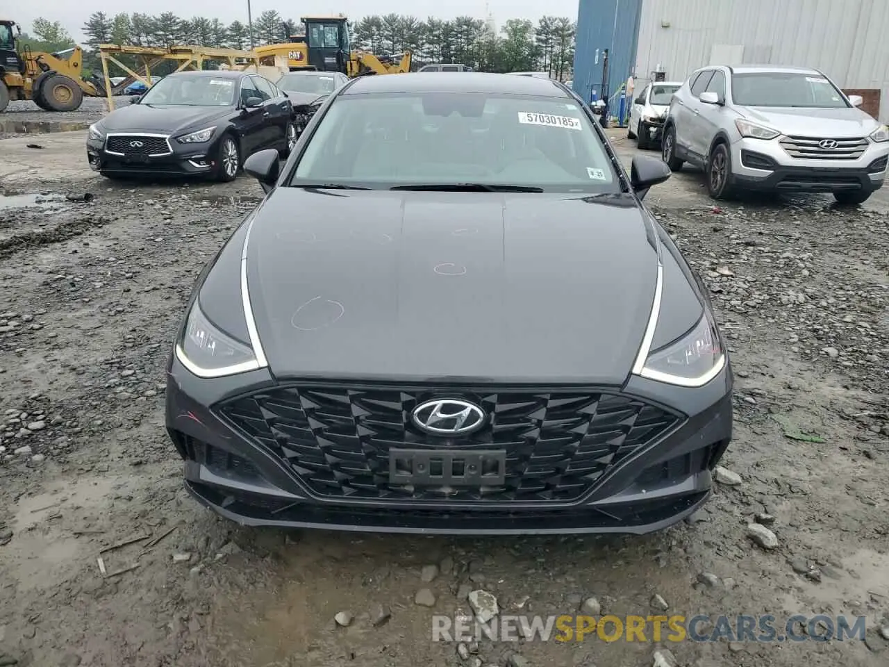 5 fotografías del automóvil dañado 5NPEL4JA7LH046296 HYUNDAI SONATA 2020