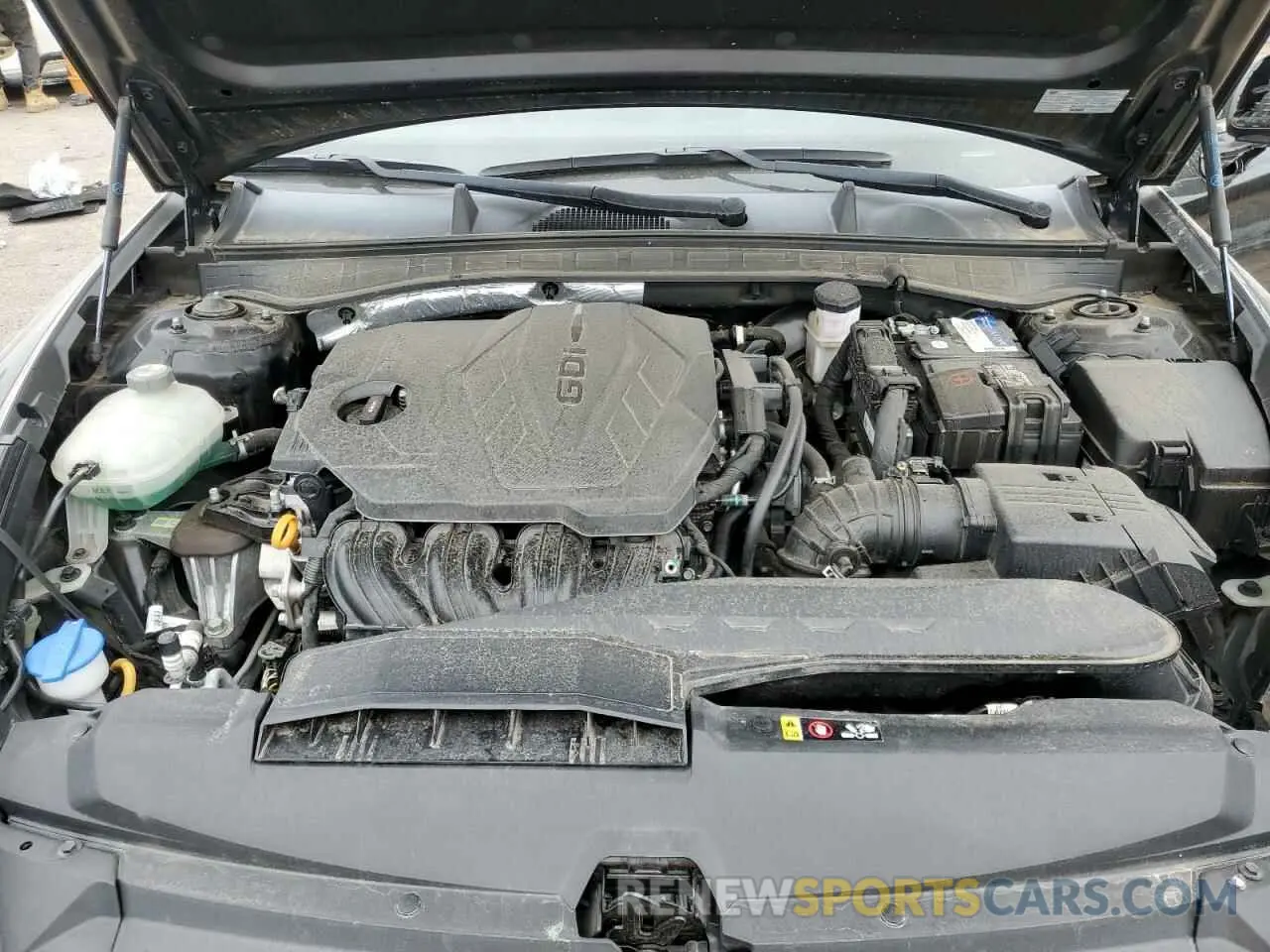 11 fotografías del automóvil dañado 5NPEL4JA8LH001965 HYUNDAI SONATA 2020