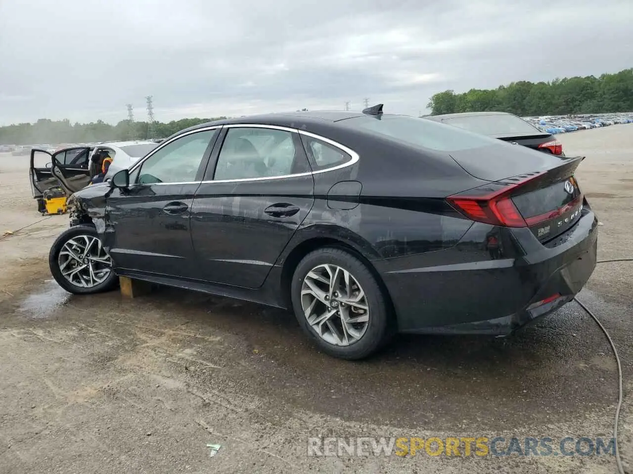 2 fotografías del automóvil dañado 5NPEL4JA8LH001965 HYUNDAI SONATA 2020