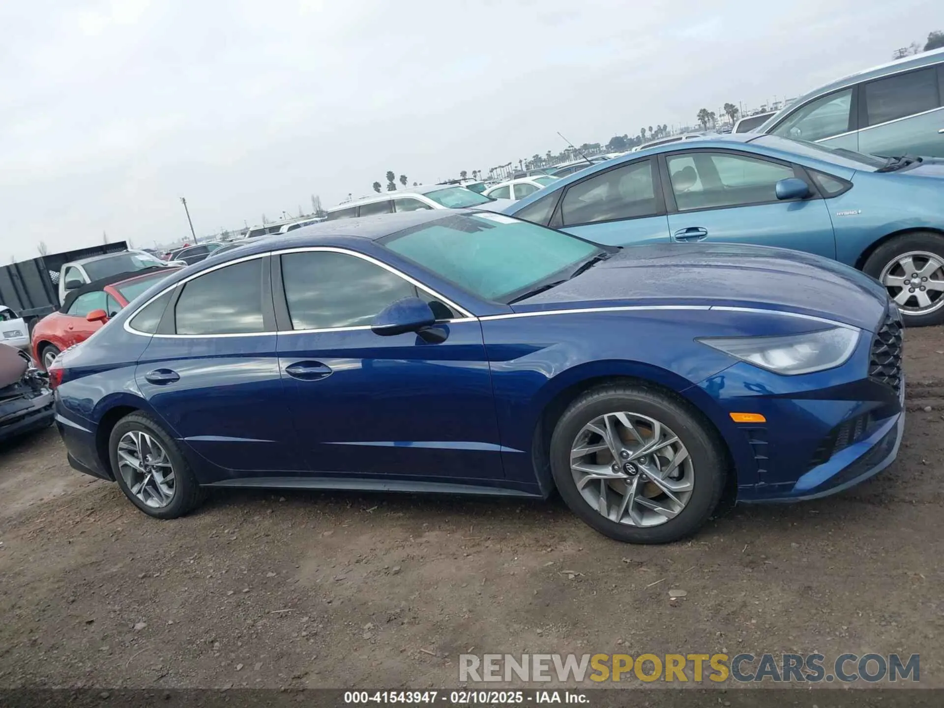 14 fotografías del automóvil dañado 5NPEL4JA8LH042144 HYUNDAI SONATA 2020