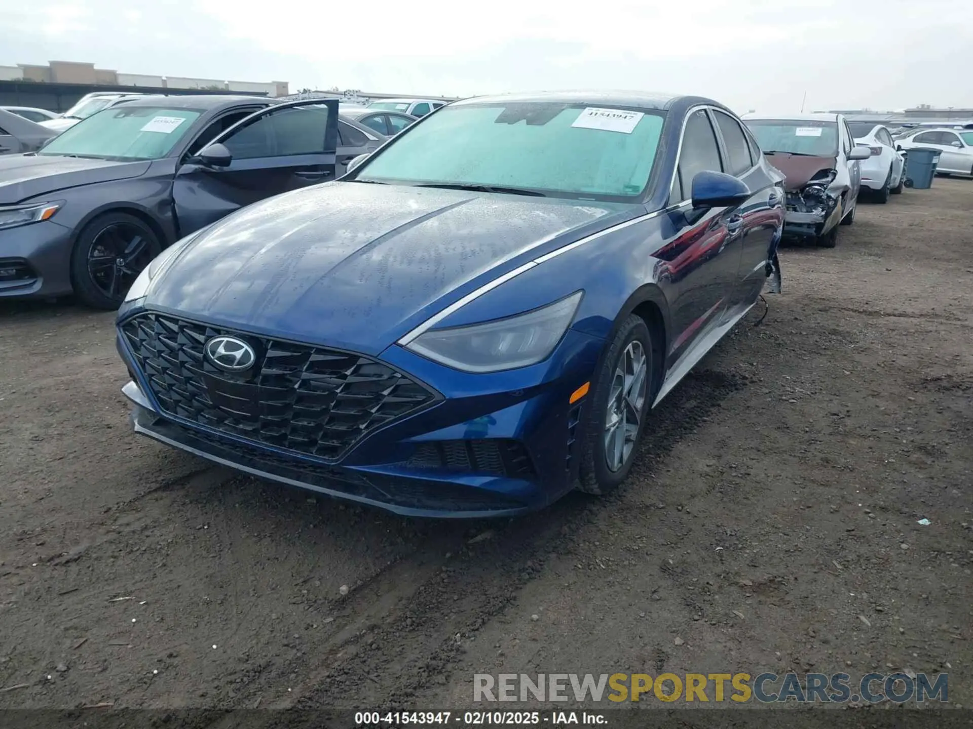 2 fotografías del automóvil dañado 5NPEL4JA8LH042144 HYUNDAI SONATA 2020