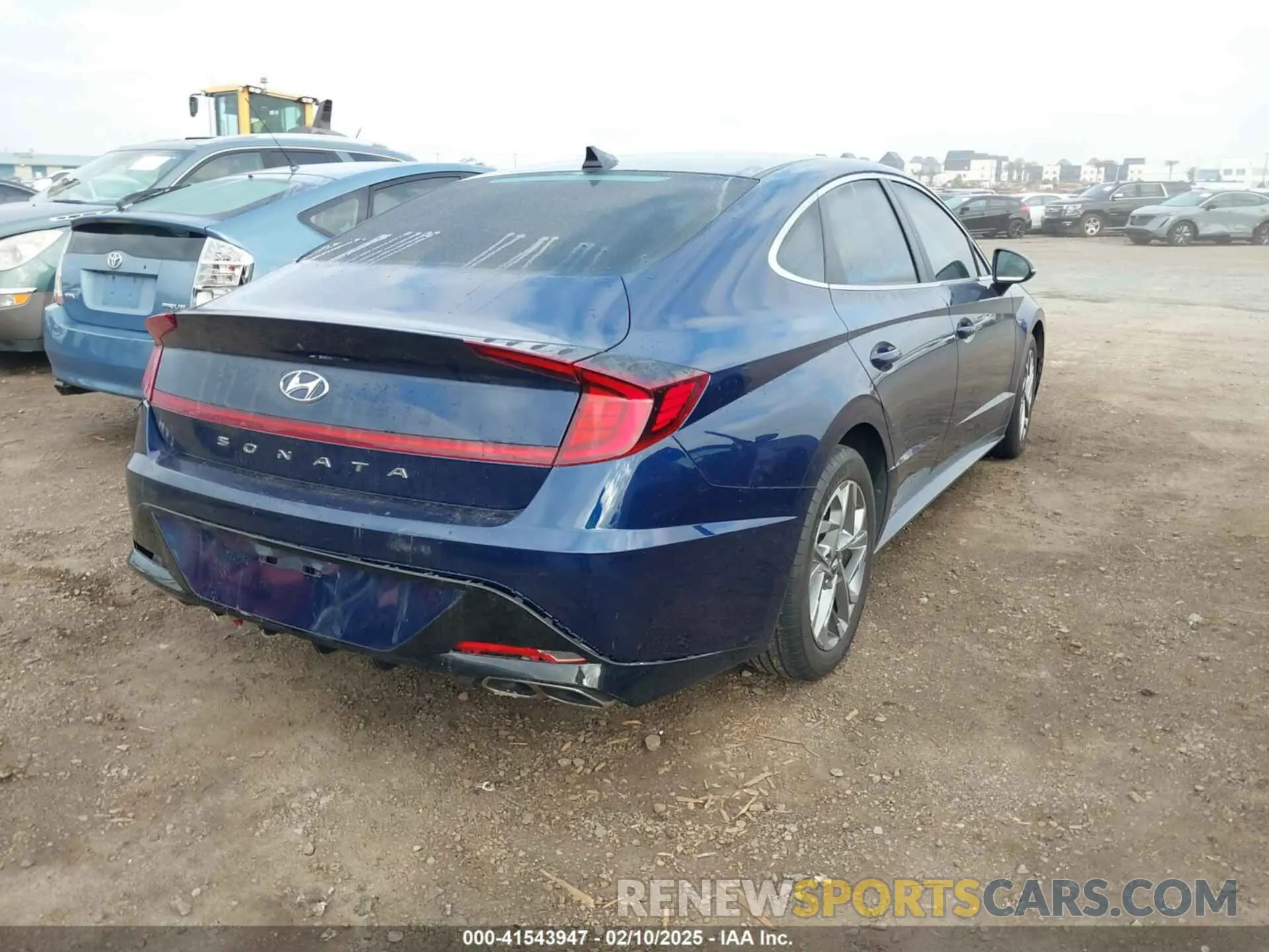 4 fotografías del automóvil dañado 5NPEL4JA8LH042144 HYUNDAI SONATA 2020