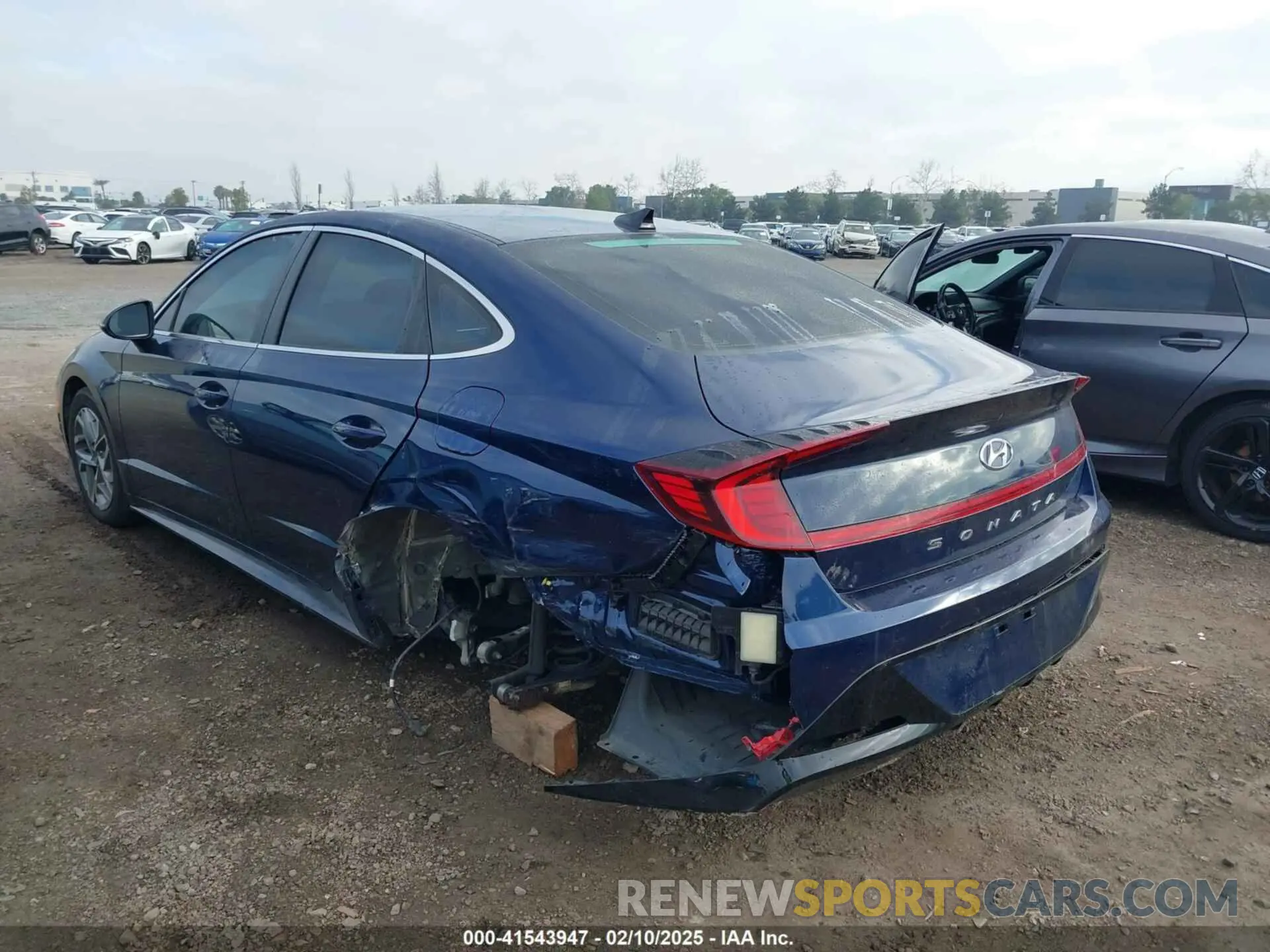 6 fotografías del automóvil dañado 5NPEL4JA8LH042144 HYUNDAI SONATA 2020