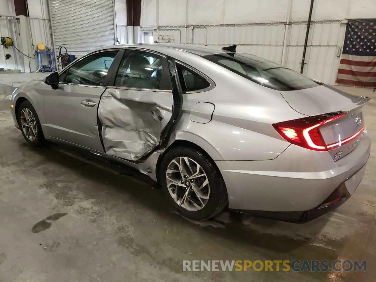 2 fotografías del automóvil dañado 5NPEL4JA9LH052522 HYUNDAI SONATA 2020