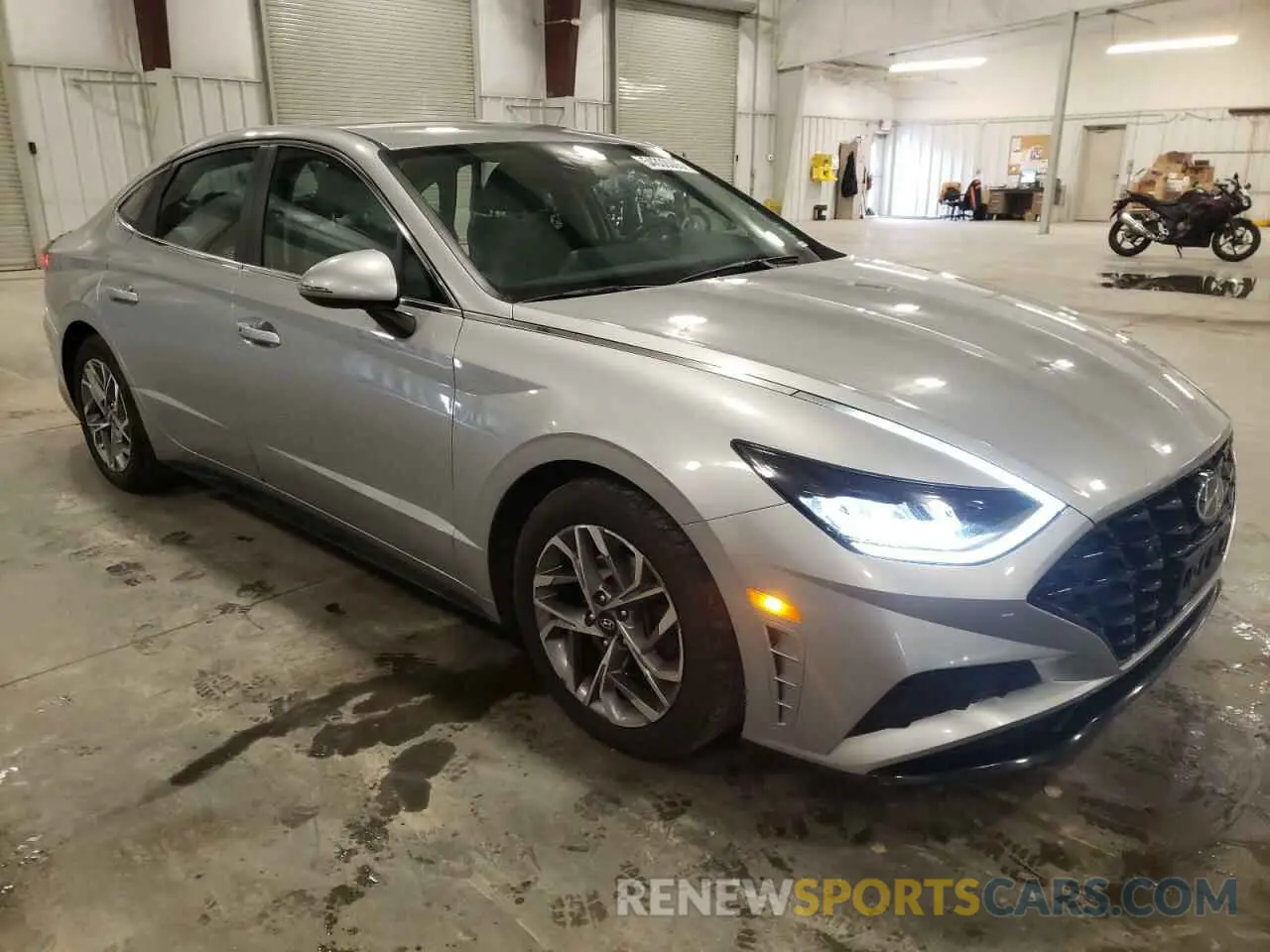 4 fotografías del automóvil dañado 5NPEL4JA9LH052522 HYUNDAI SONATA 2020