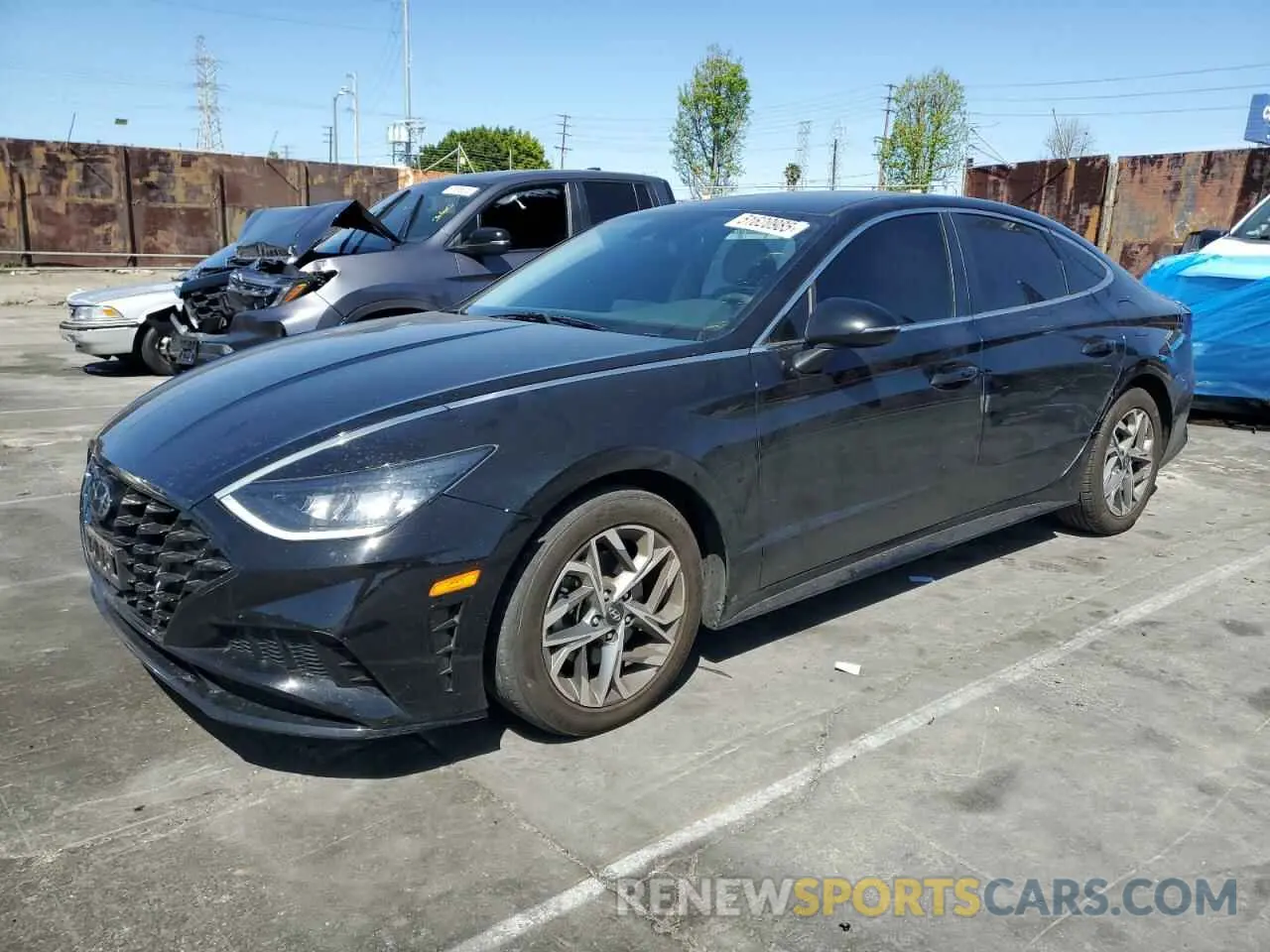 1 fotografías del automóvil dañado 5NPEL4JAXLH062105 HYUNDAI SONATA 2020