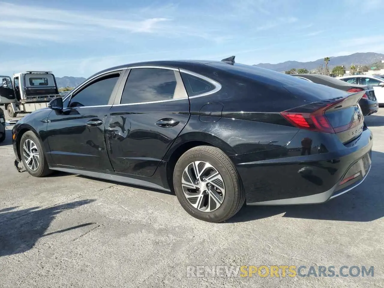 2 fotografías del automóvil dañado KMHL24JJ0LA014027 HYUNDAI SONATA 2020