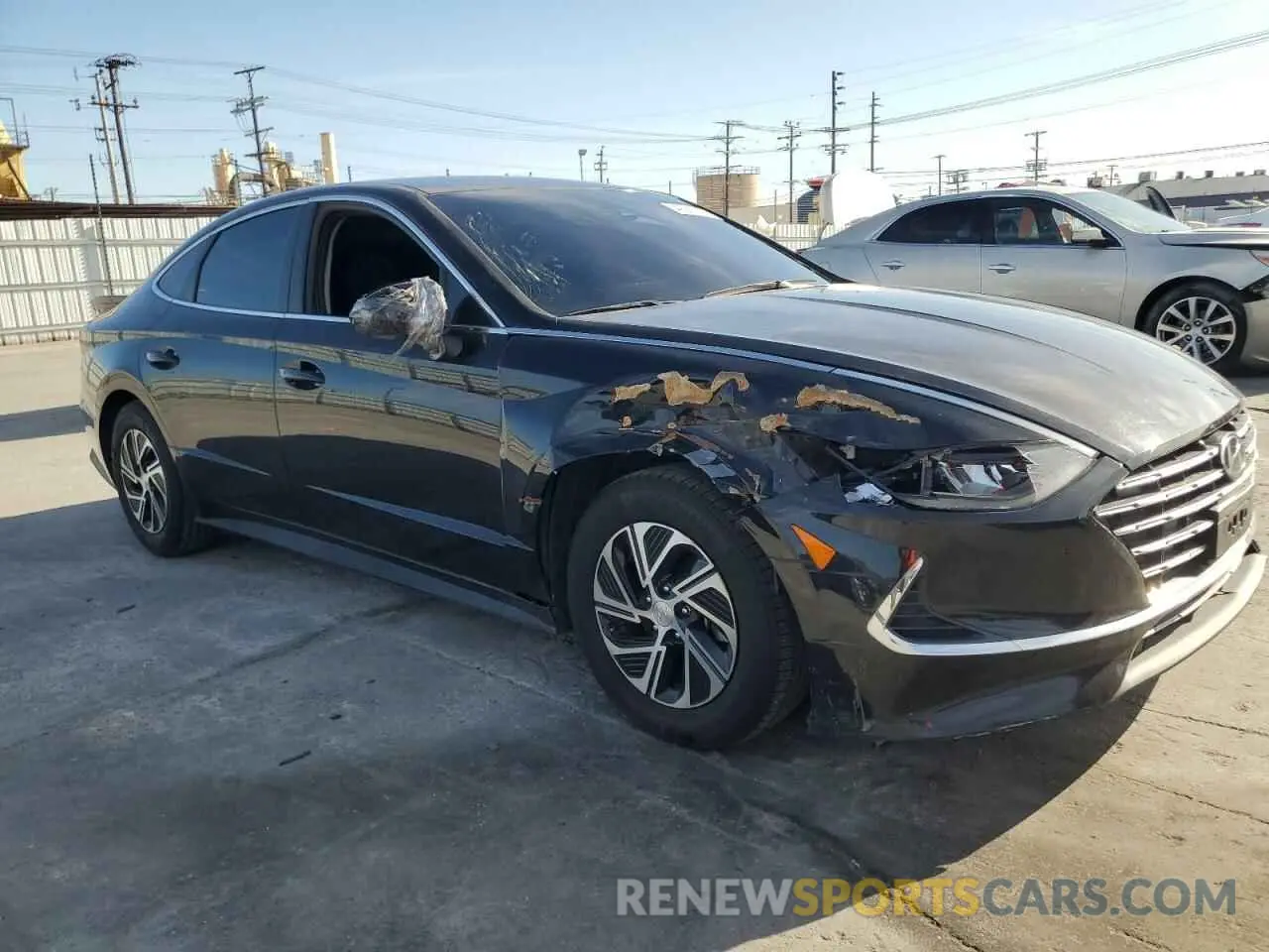 4 fotografías del automóvil dañado KMHL24JJ0LA014027 HYUNDAI SONATA 2020
