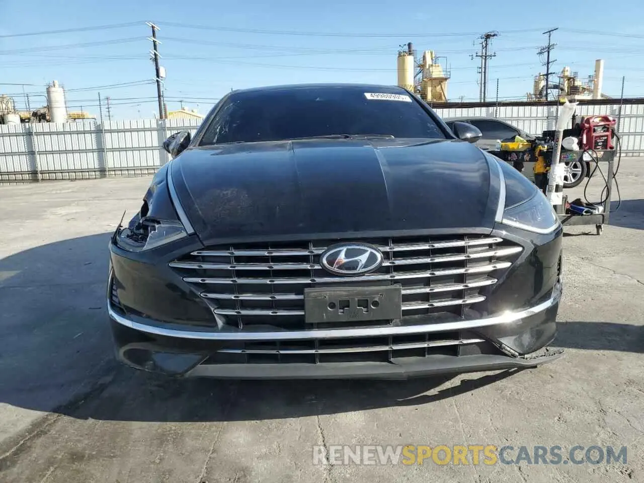 5 fotografías del automóvil dañado KMHL24JJ0LA014027 HYUNDAI SONATA 2020