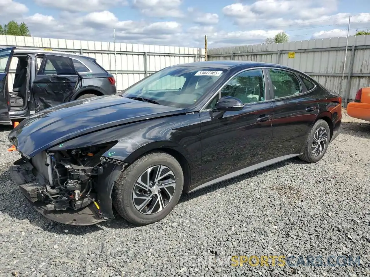1 fotografías del automóvil dañado KMHL24JJ8LA013935 HYUNDAI SONATA 2020