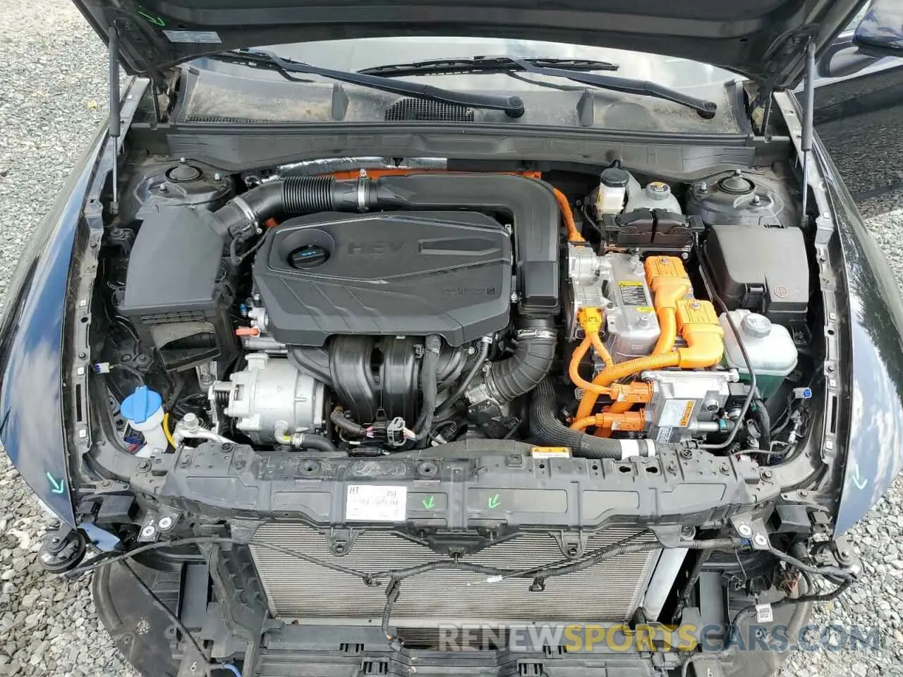 11 fotografías del automóvil dañado KMHL24JJ8LA013935 HYUNDAI SONATA 2020