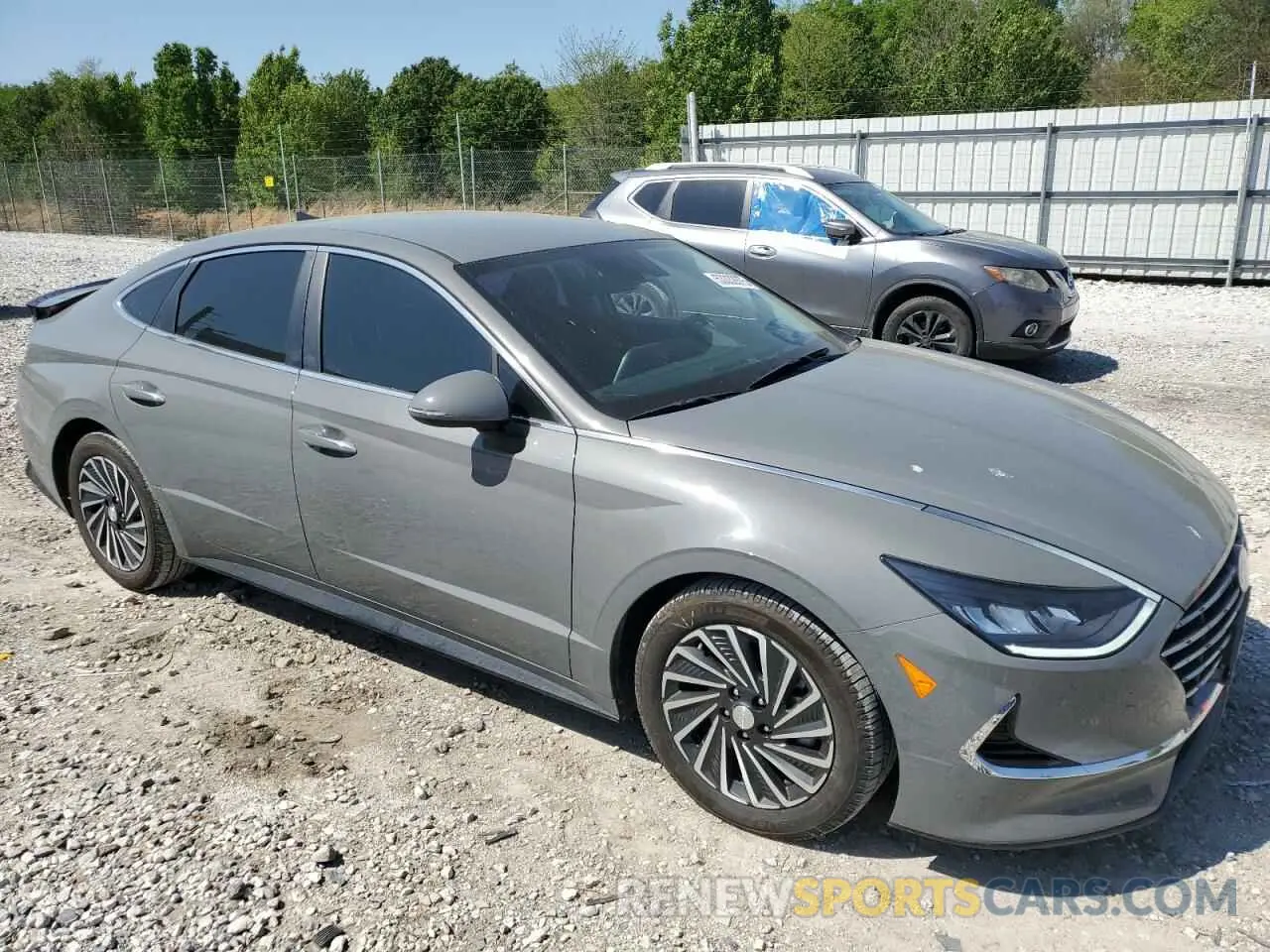 4 fotografías del automóvil dañado KMHL34JJ3LA010003 HYUNDAI SONATA 2020