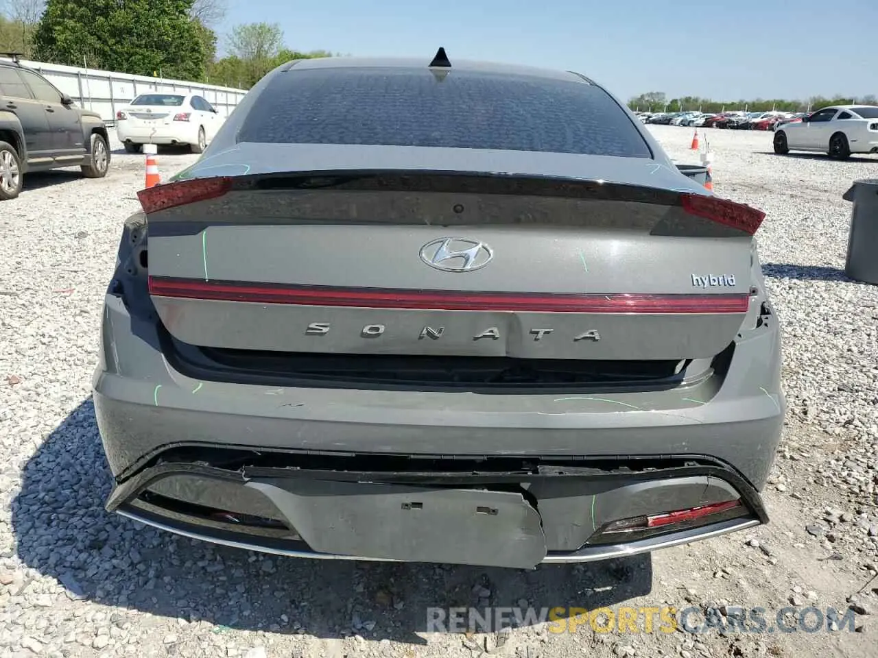 6 fotografías del automóvil dañado KMHL34JJ3LA010003 HYUNDAI SONATA 2020