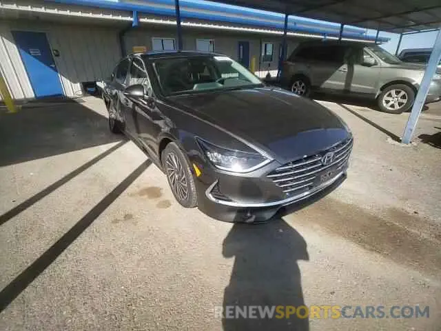 10 fotografías del automóvil dañado KMHL34JJ4LA011547 HYUNDAI SONATA 2020