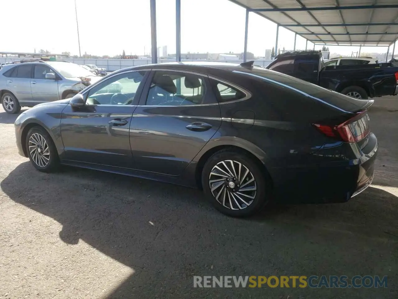 2 fotografías del automóvil dañado KMHL34JJ4LA011547 HYUNDAI SONATA 2020