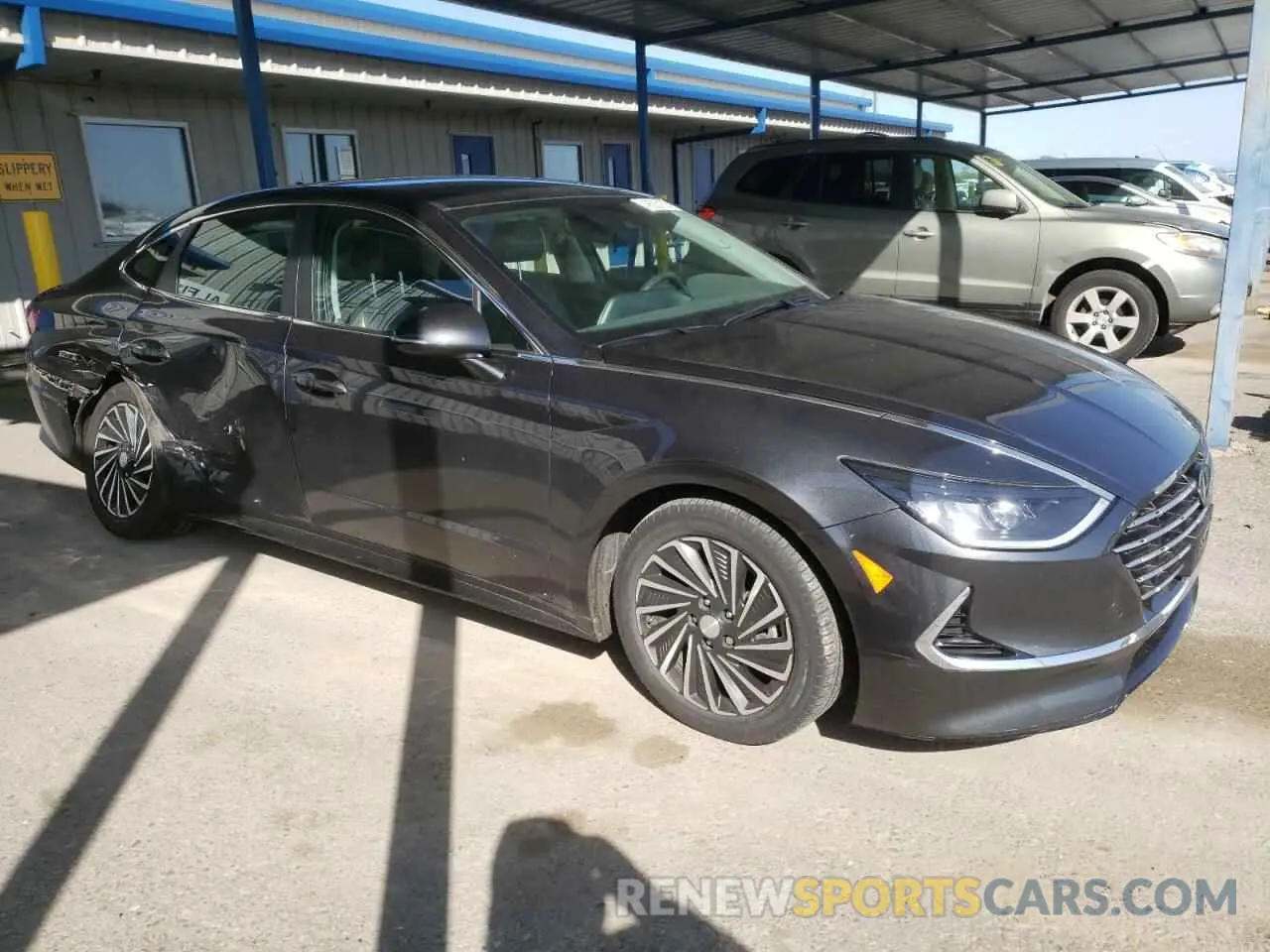 4 fotografías del automóvil dañado KMHL34JJ4LA011547 HYUNDAI SONATA 2020