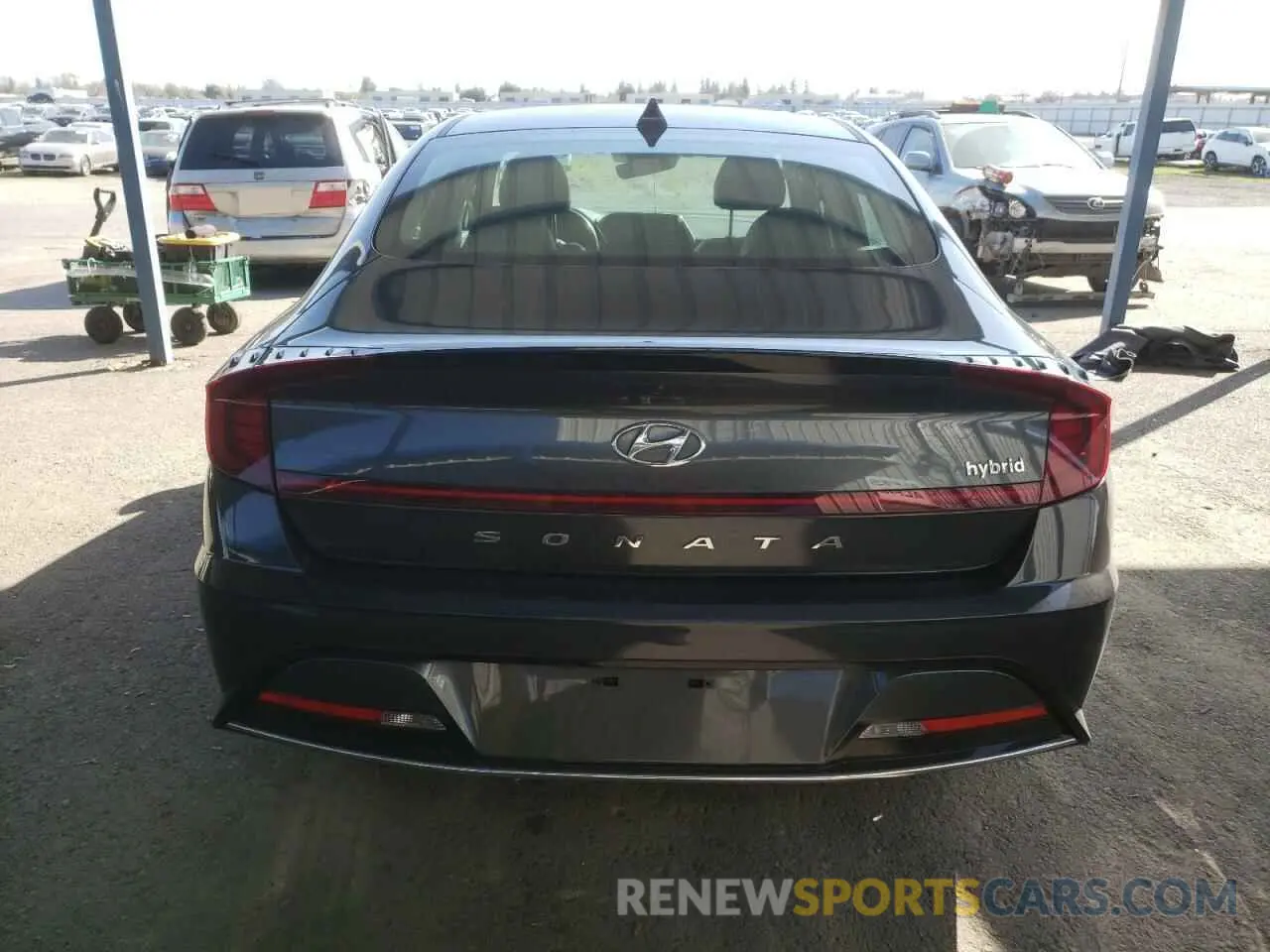 6 fotografías del automóvil dañado KMHL34JJ4LA011547 HYUNDAI SONATA 2020