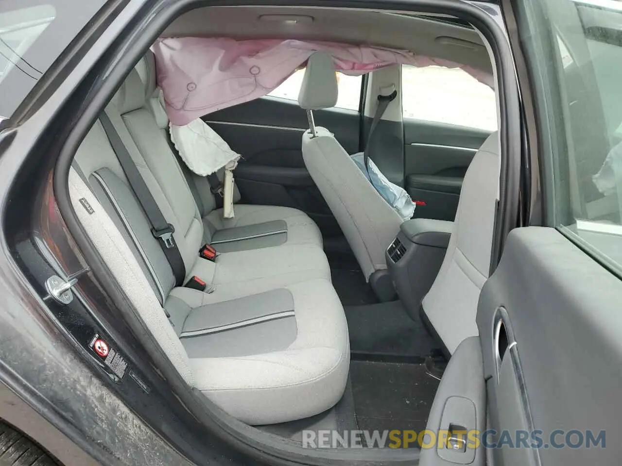 10 fotografías del automóvil dañado 5NPEF4JA0MH079844 HYUNDAI SONATA 2021