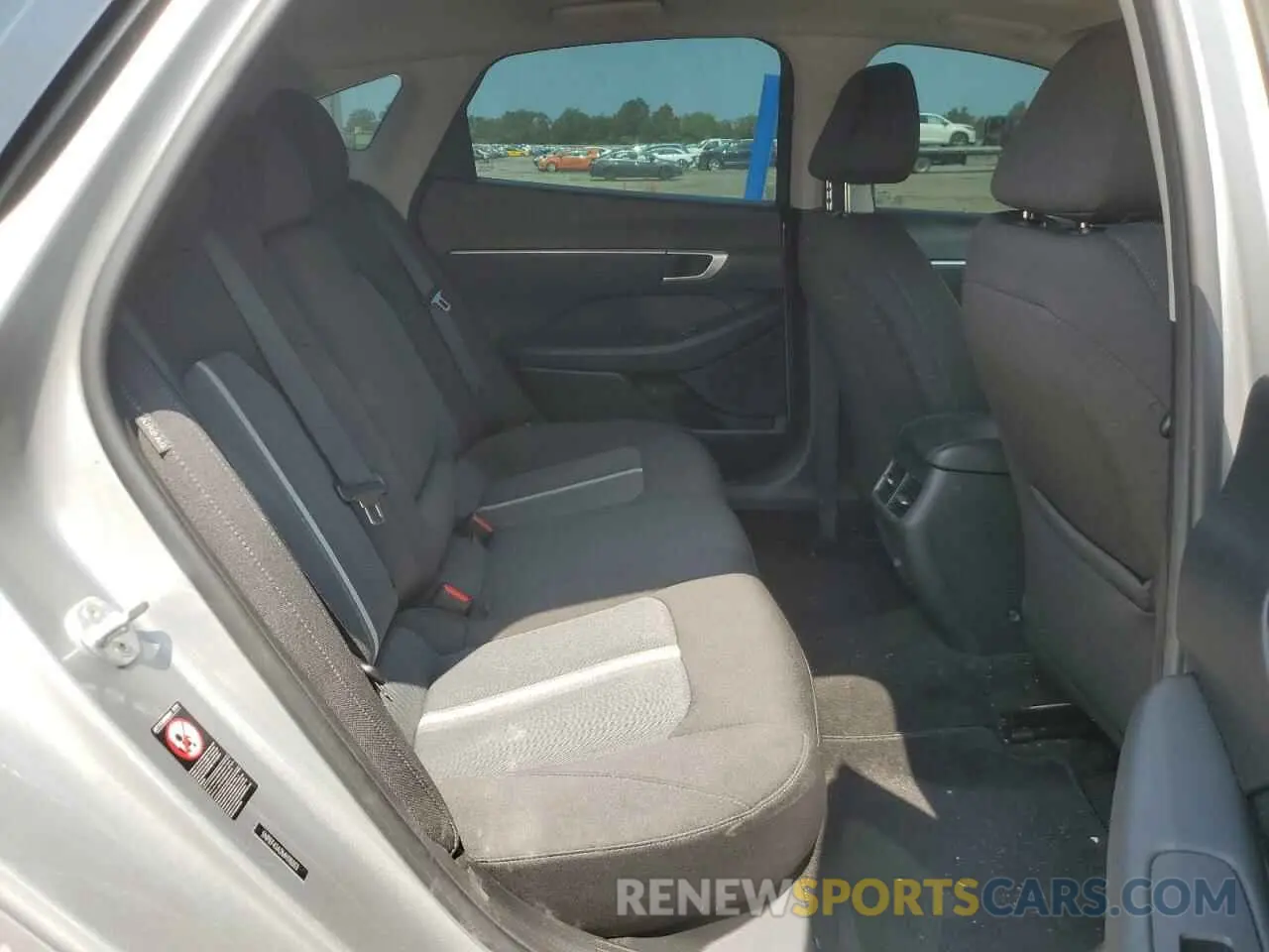 10 fotografías del automóvil dañado 5NPEF4JA2MH115033 HYUNDAI SONATA 2021