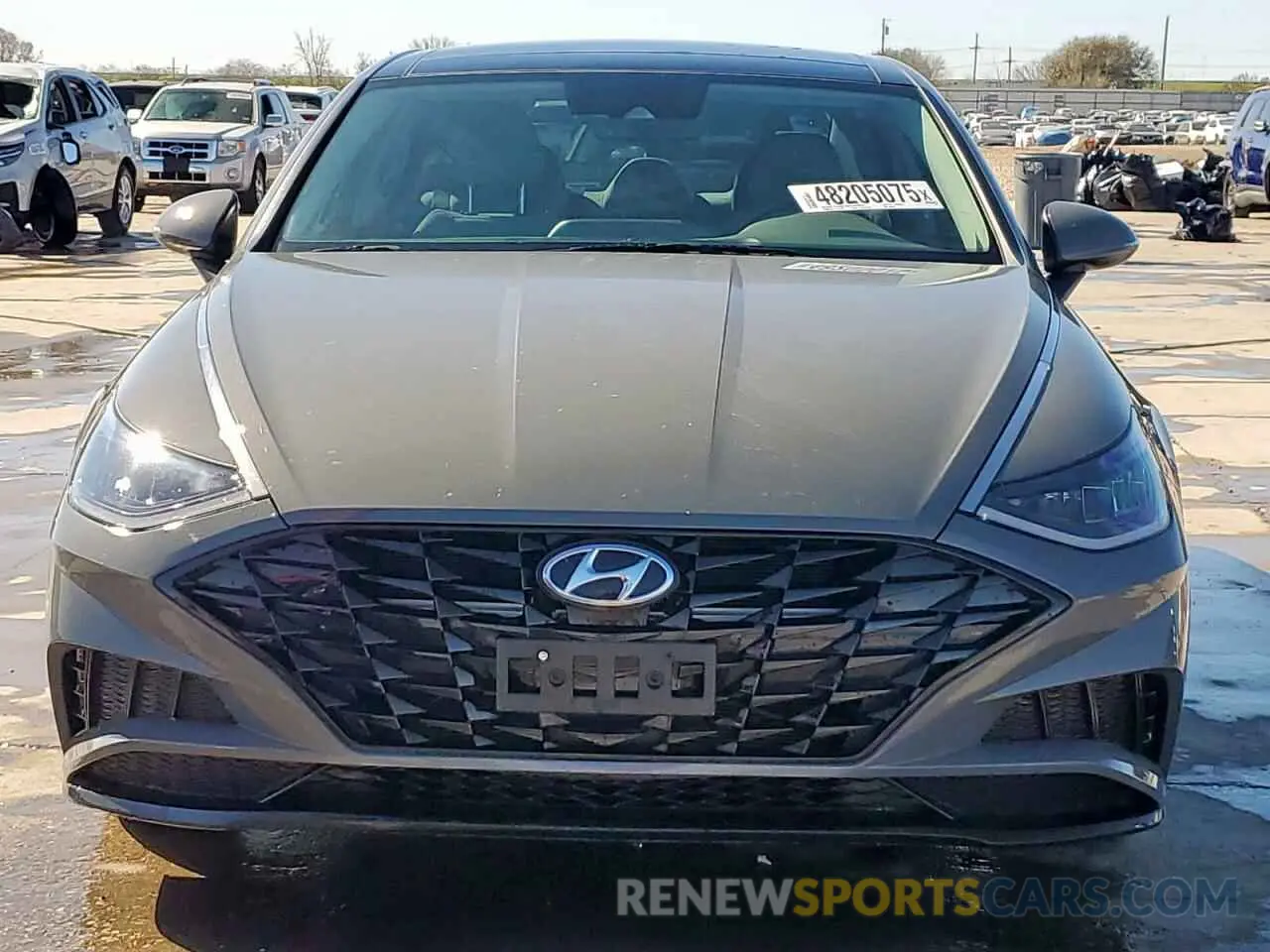 5 fotografías del automóvil dañado 5NPEF4JA4MH082200 HYUNDAI SONATA 2021