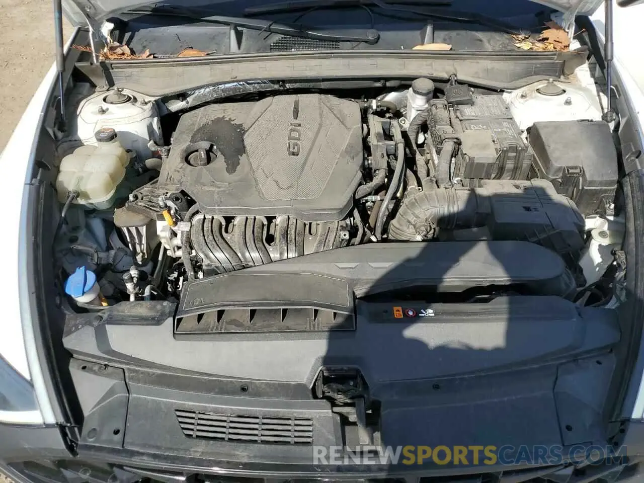 11 fotografías del automóvil dañado 5NPEF4JA4MH086800 HYUNDAI SONATA 2021