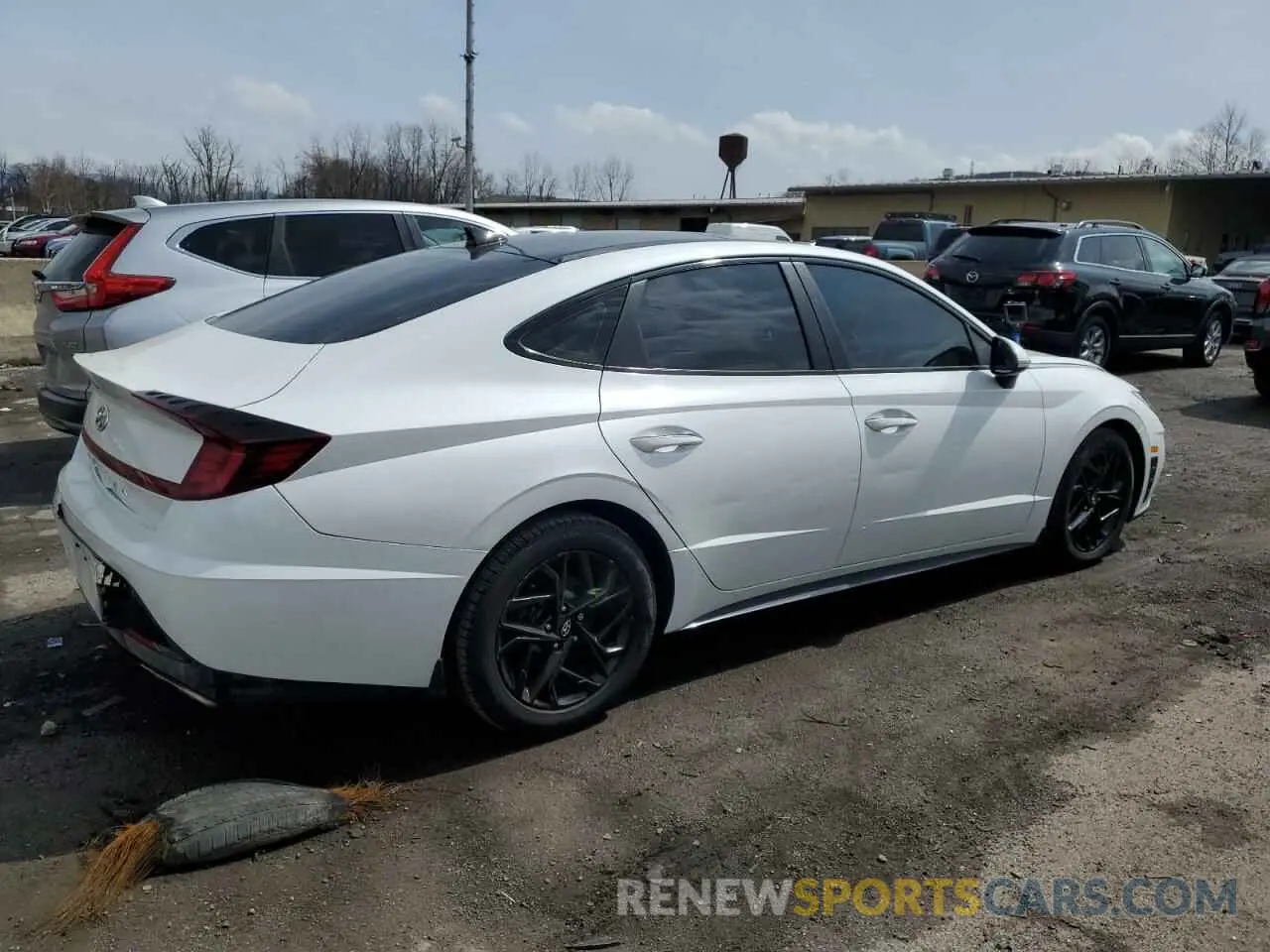 3 fotografías del automóvil dañado 5NPEF4JA5MH083663 HYUNDAI SONATA 2021