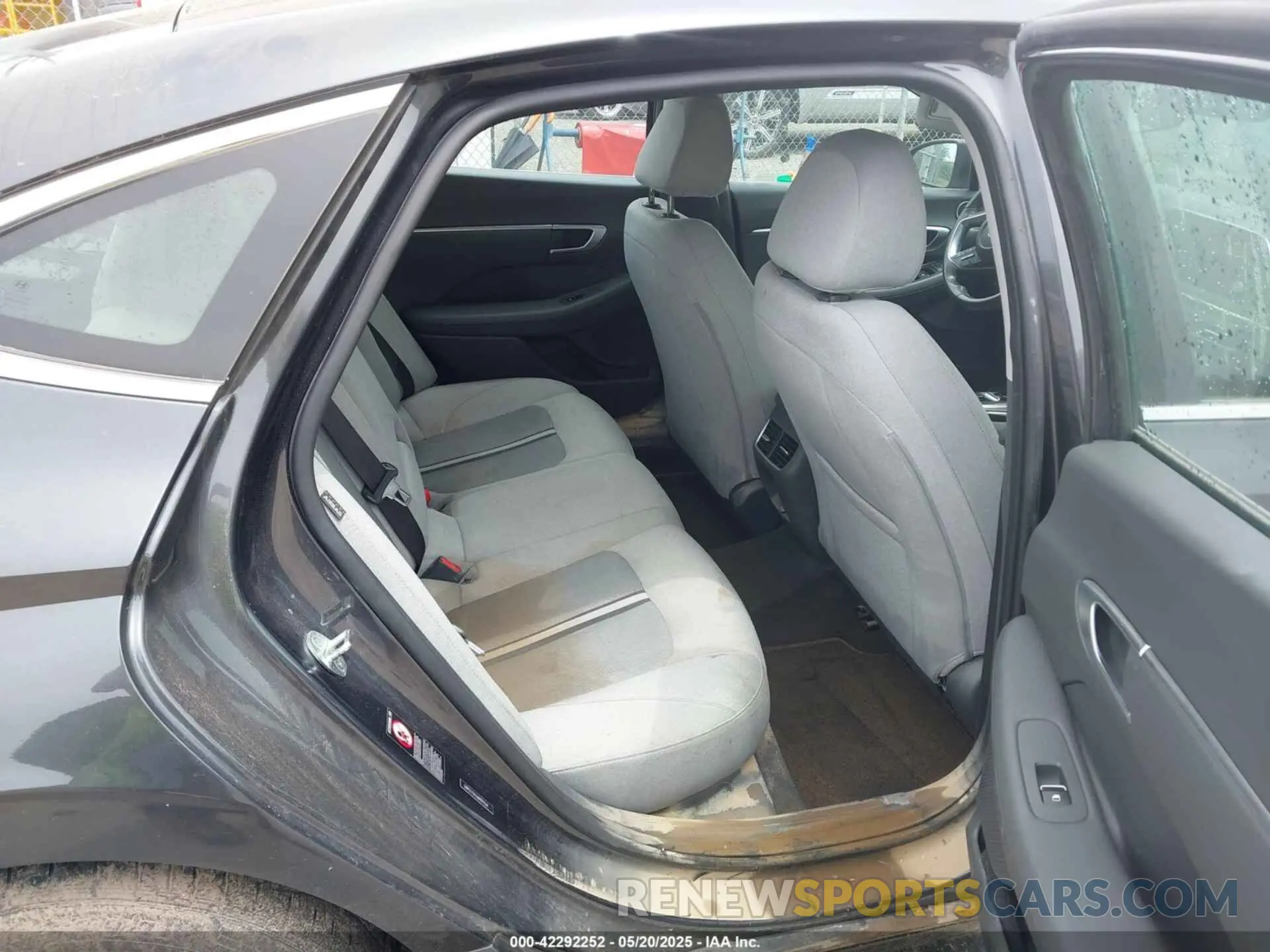 8 fotografías del automóvil dañado 5NPEF4JA5MH094369 HYUNDAI SONATA 2021