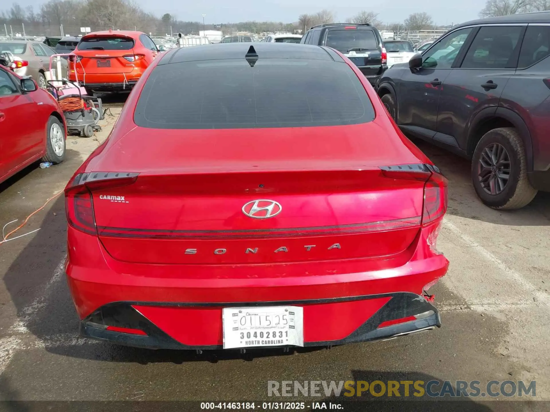 16 fotografías del automóvil dañado 5NPEF4JA5MH094484 HYUNDAI SONATA 2021