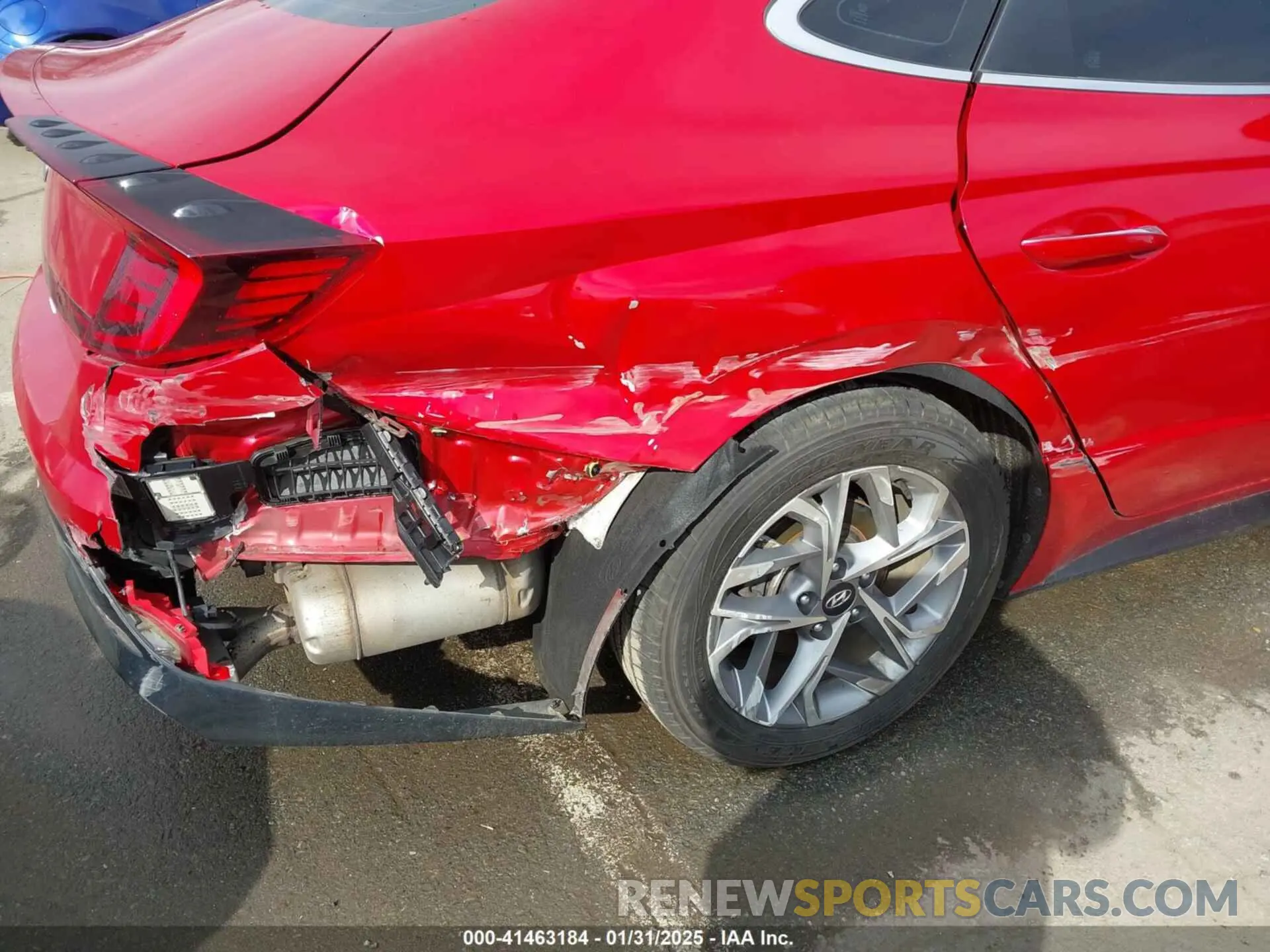 6 fotografías del automóvil dañado 5NPEF4JA5MH094484 HYUNDAI SONATA 2021