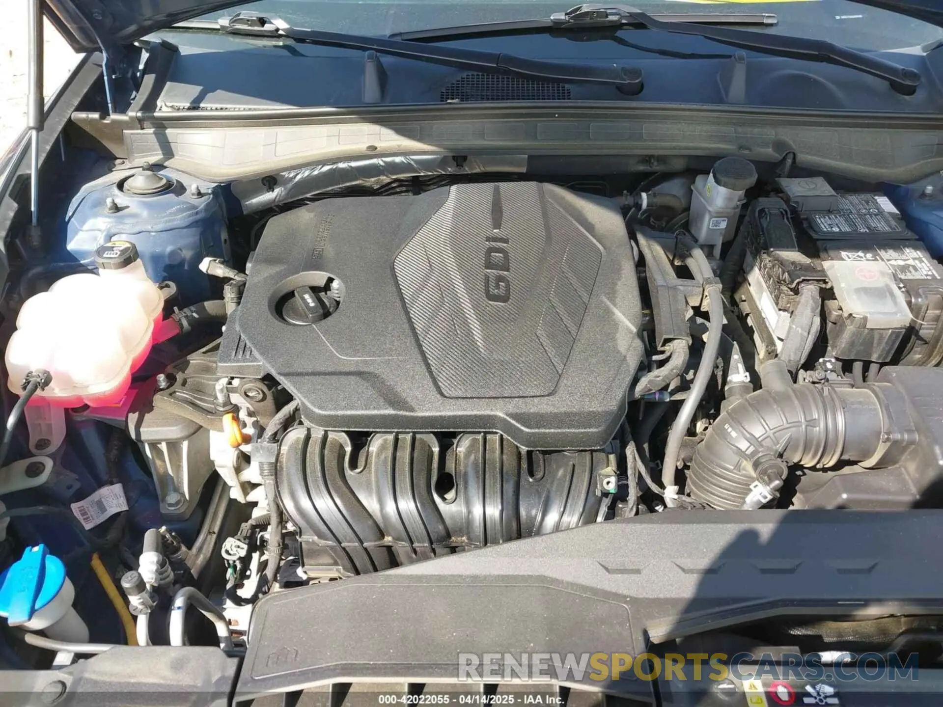 10 fotografías del automóvil dañado 5NPEF4JA6MH096101 HYUNDAI SONATA 2021