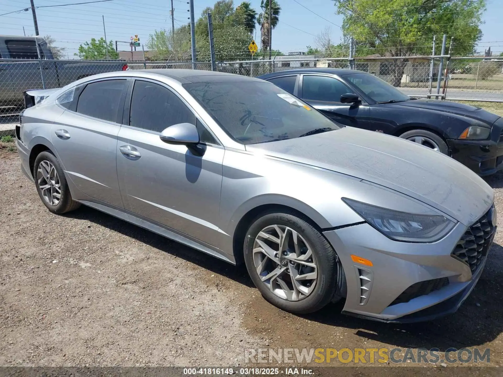 1 fotografías del automóvil dañado 5NPEF4JA6MH120705 HYUNDAI SONATA 2021