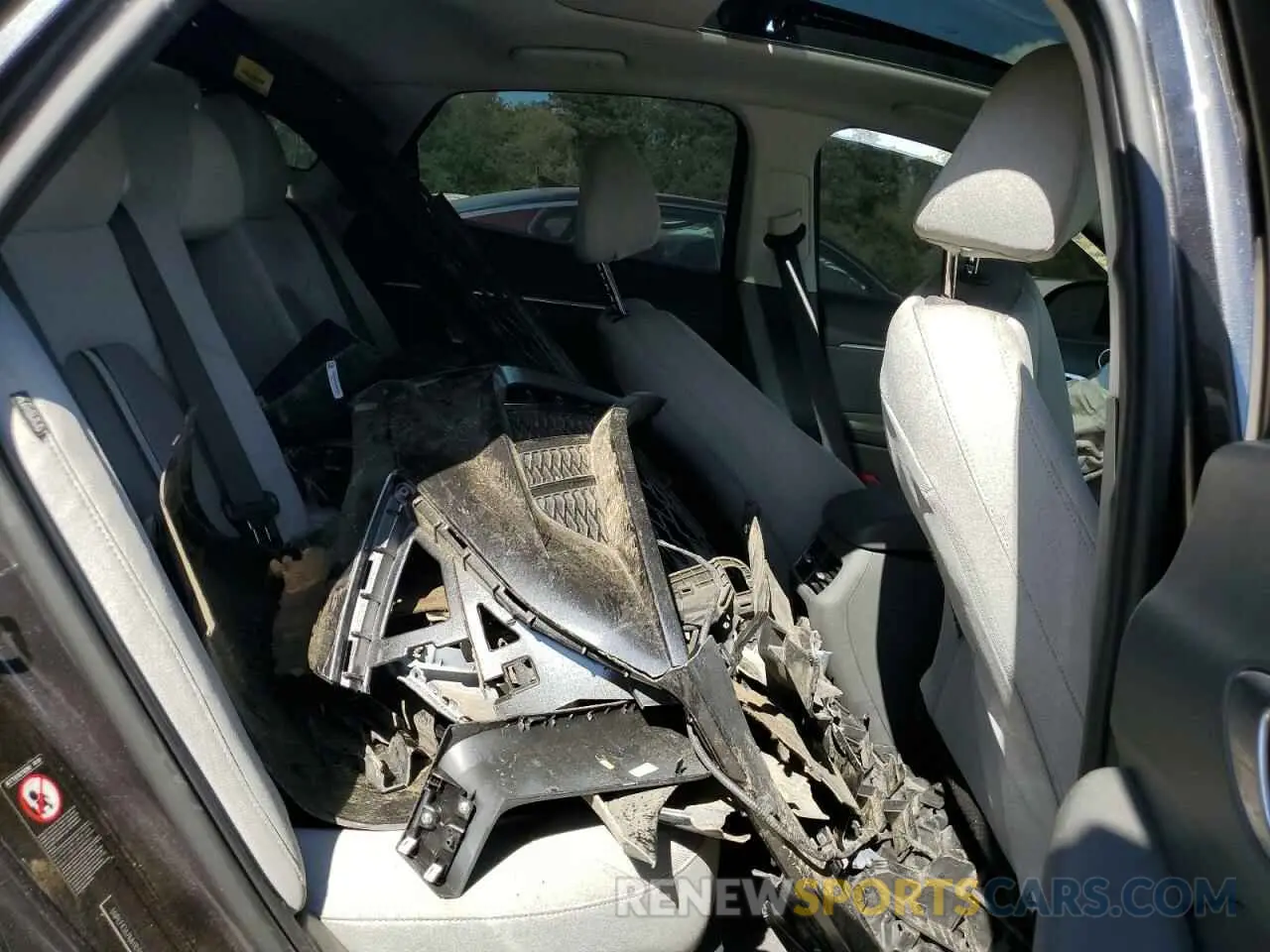 10 fotografías del automóvil dañado 5NPEF4JA7MH103010 HYUNDAI SONATA 2021