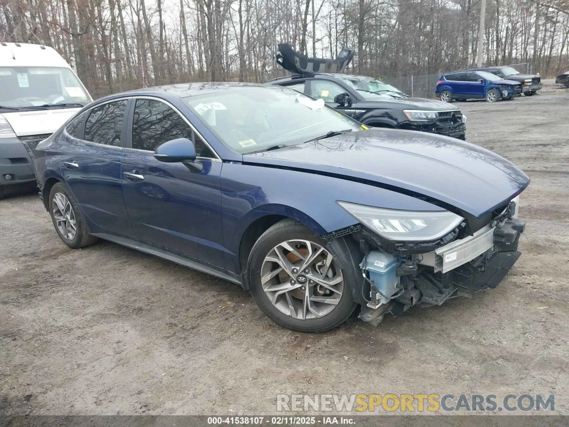 1 fotografías del automóvil dañado 5NPEF4JA8MH104246 HYUNDAI SONATA 2021
