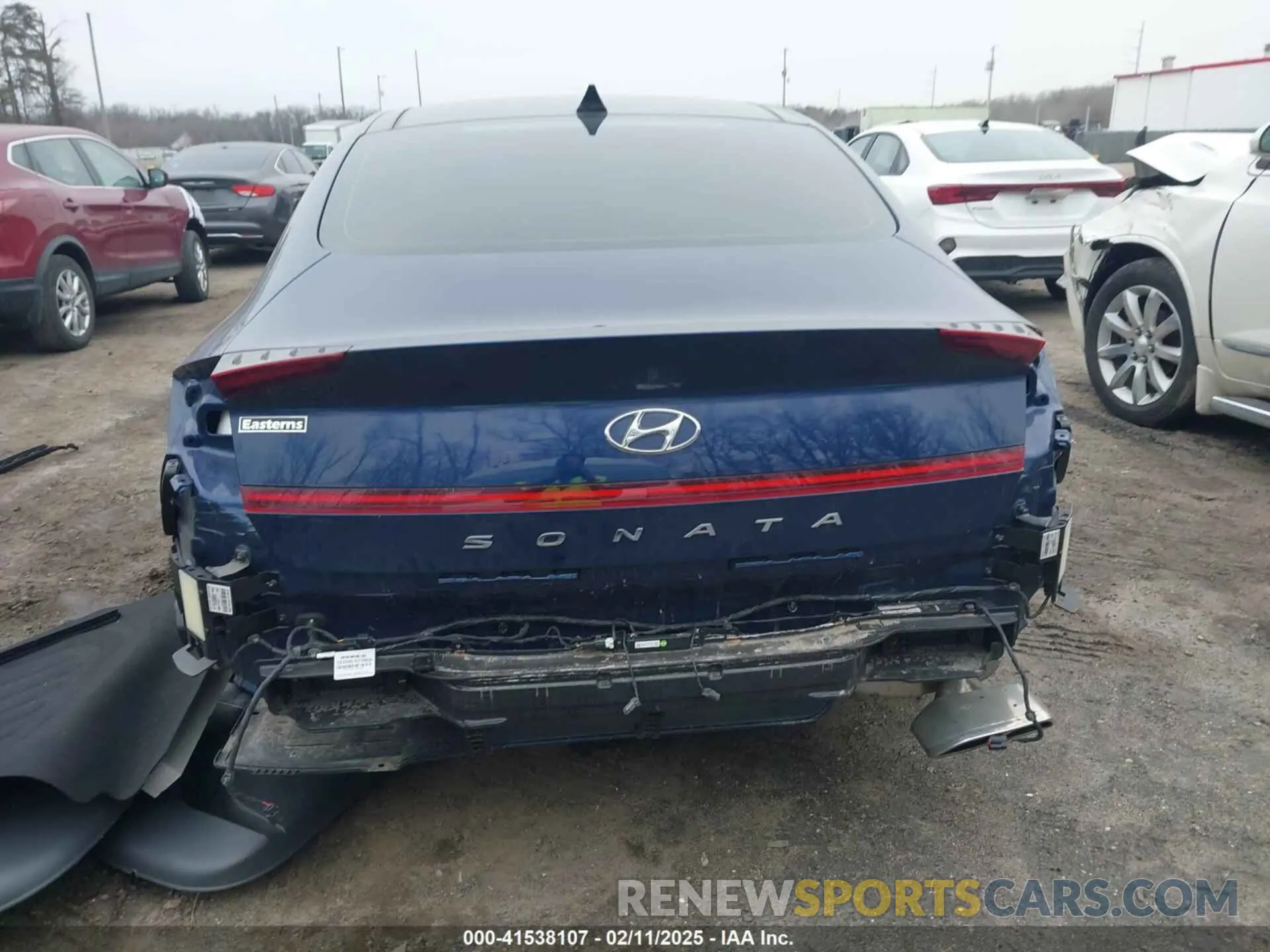 17 fotografías del automóvil dañado 5NPEF4JA8MH104246 HYUNDAI SONATA 2021
