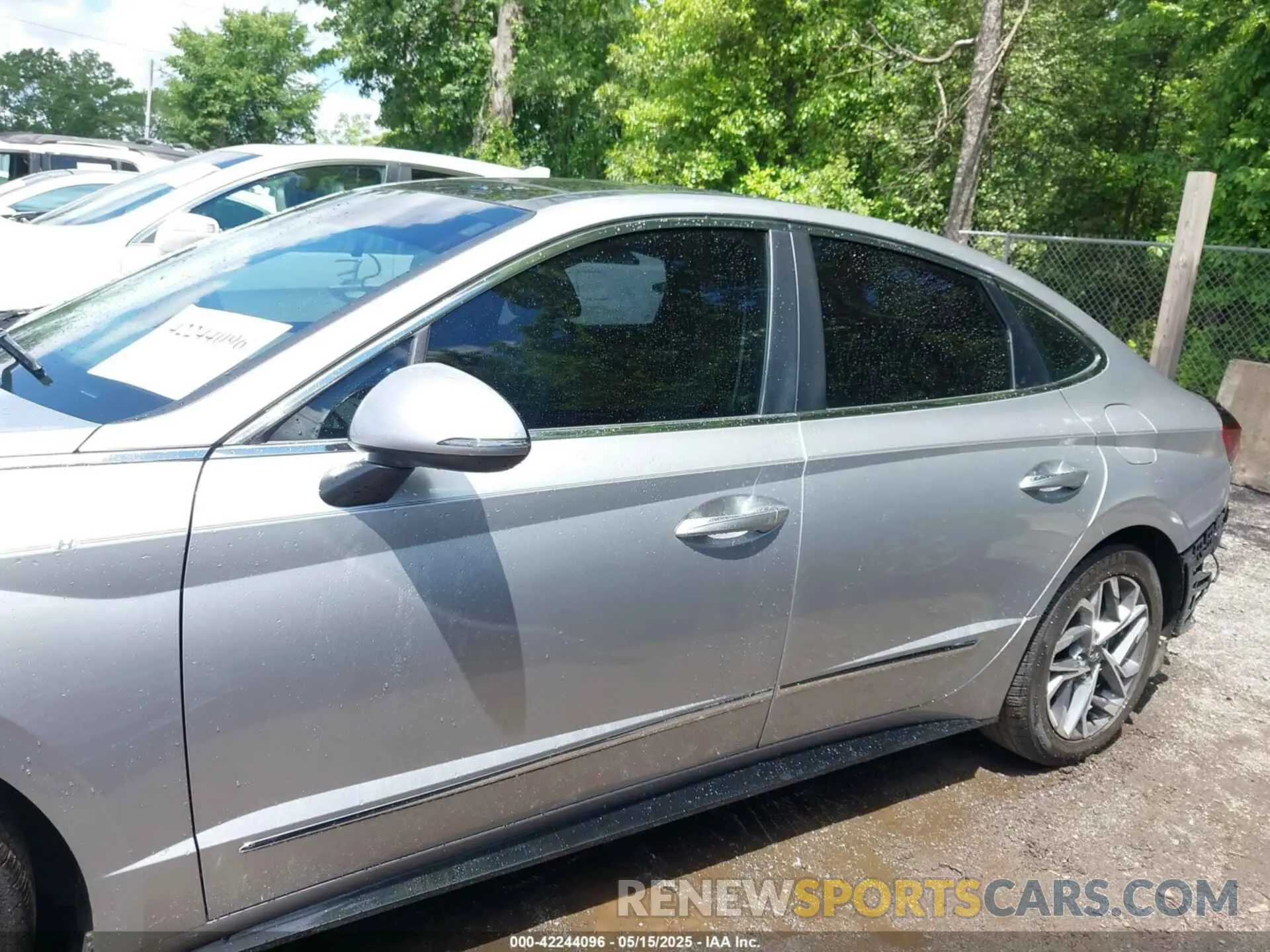 15 fotografías del automóvil dañado 5NPEF4JA8MH125663 HYUNDAI SONATA 2021